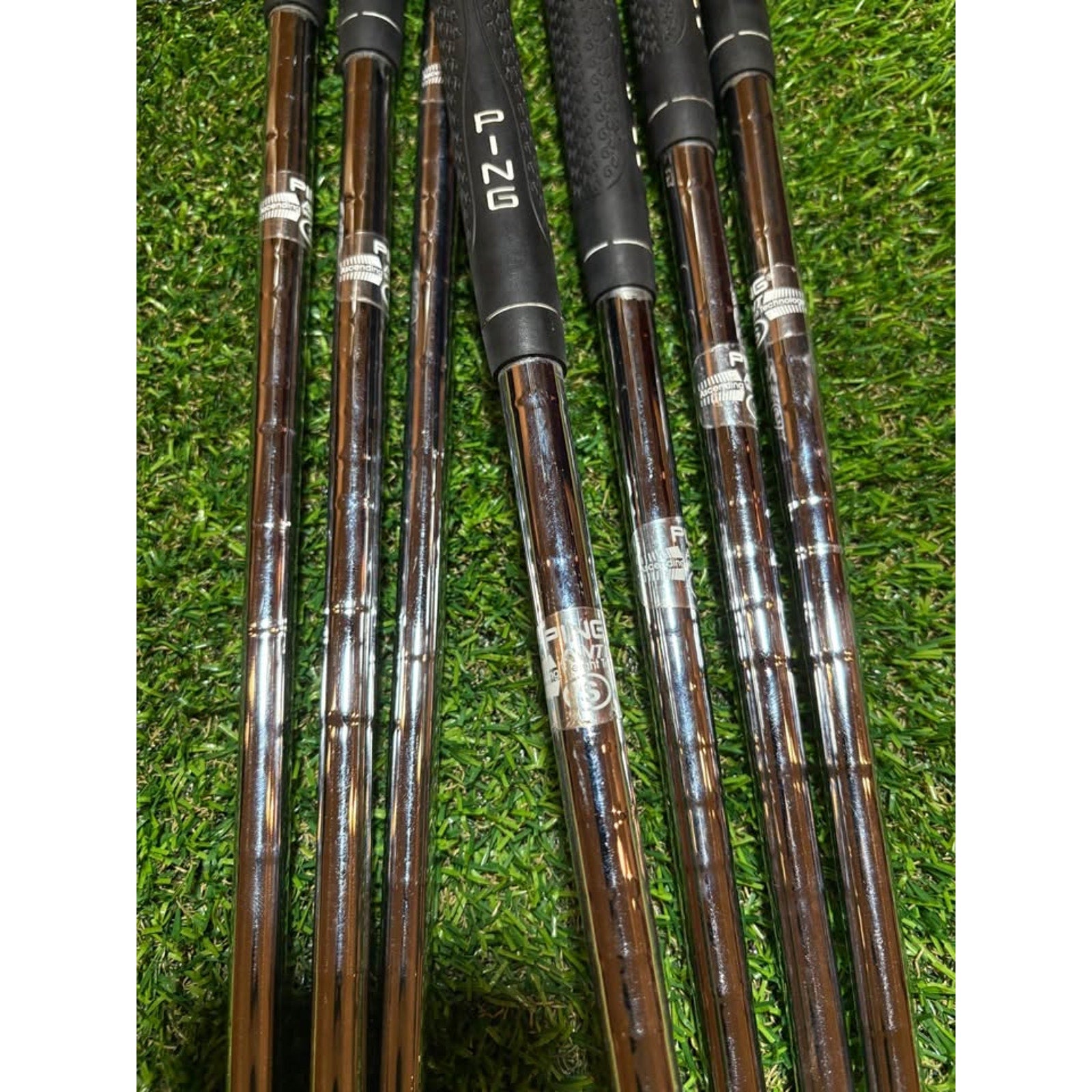 Iron Set - Left-Handed Ping G10 4–PW Stiff Flex AWT Steel Shafts