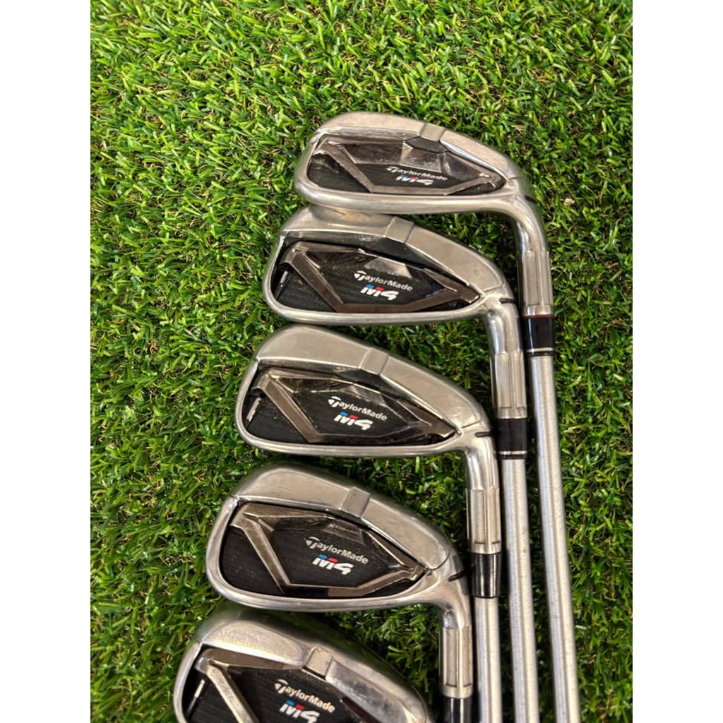 TaylorMade M4 Iron Set 4-PW Extra Stiff KBS Tour C-Taper 130X