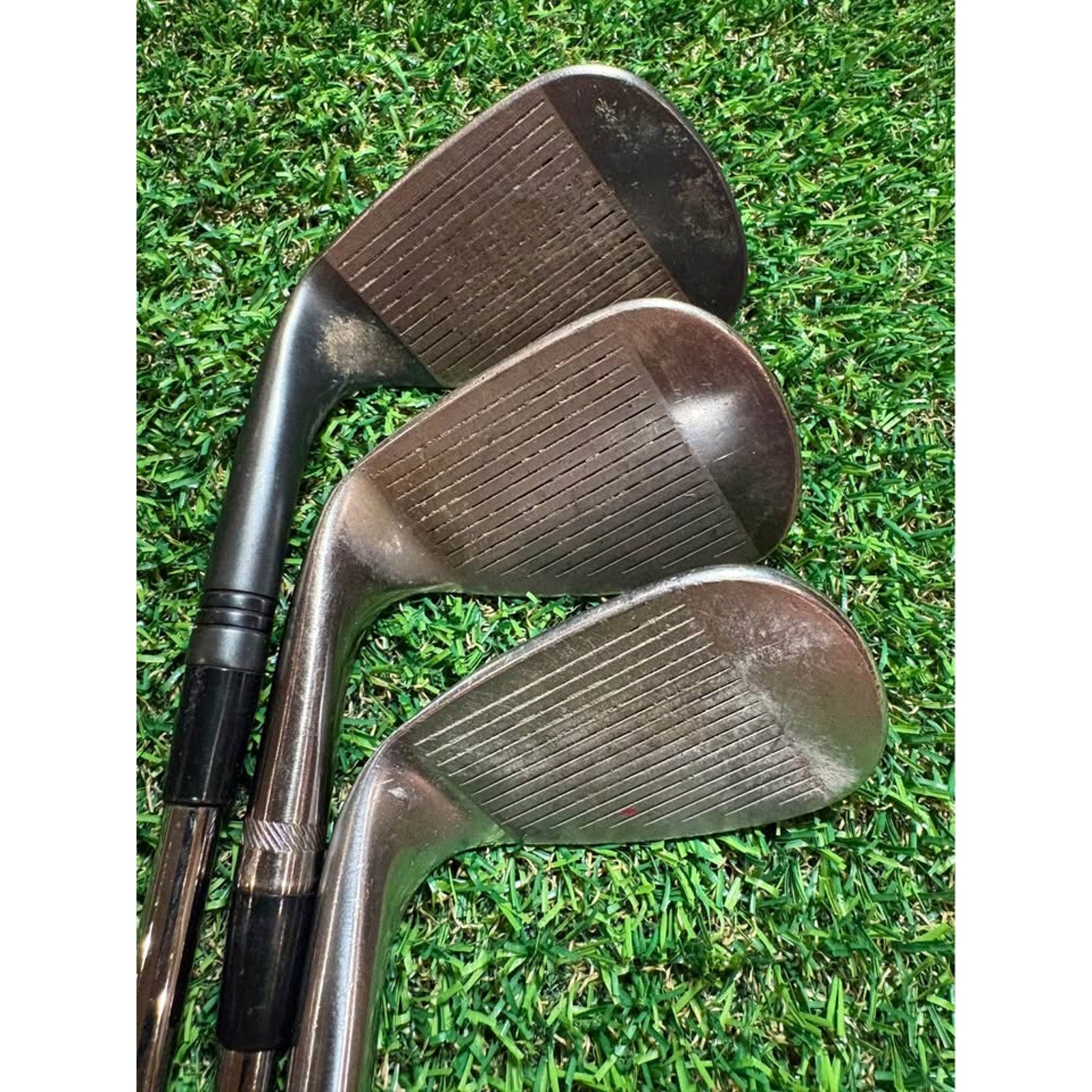 Wedge Set - Titleist SM9/SM6/Taylormade MG Black 52/56/60