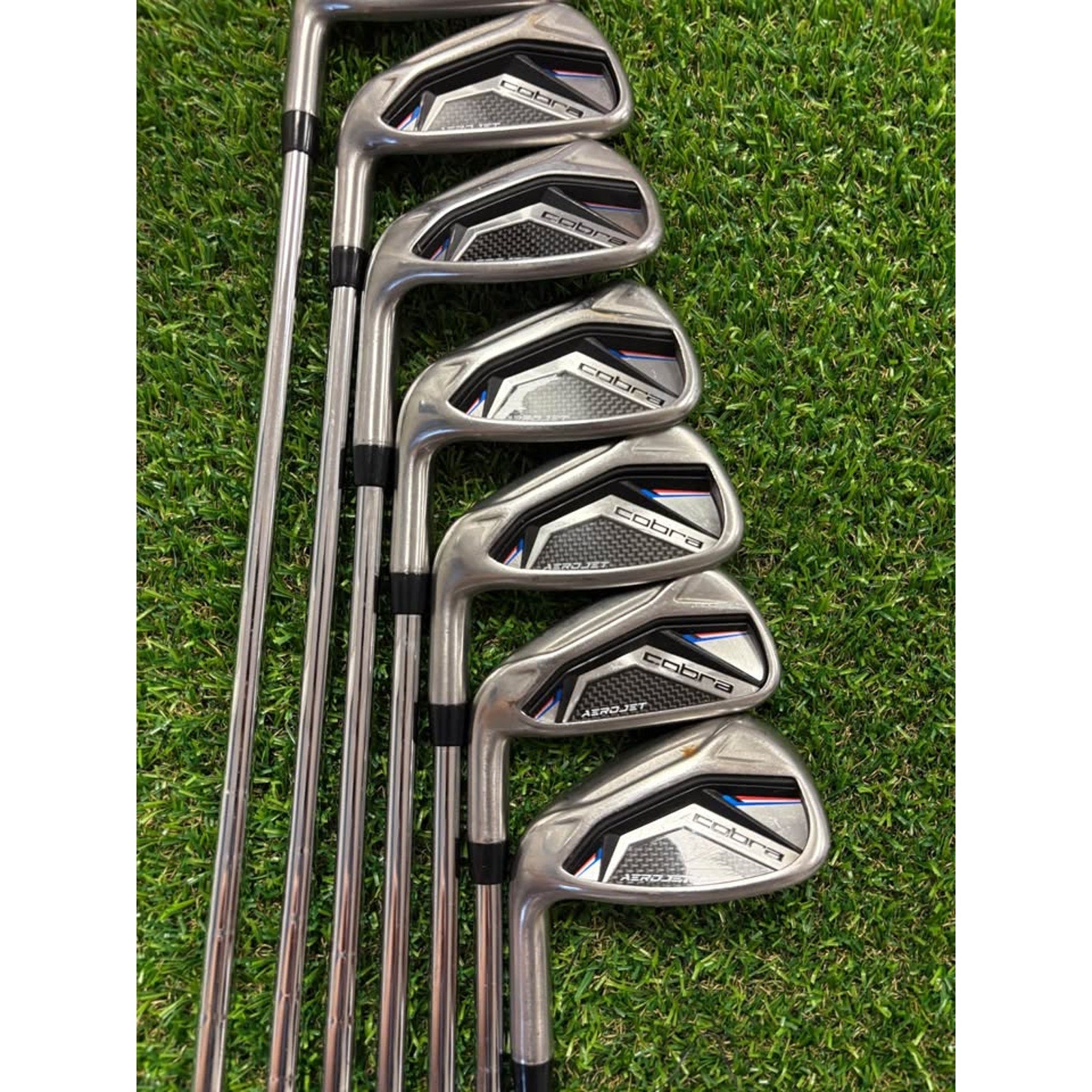 Left-Handed Cobra Aerojet 5-GW Regular Flex KBS Lite