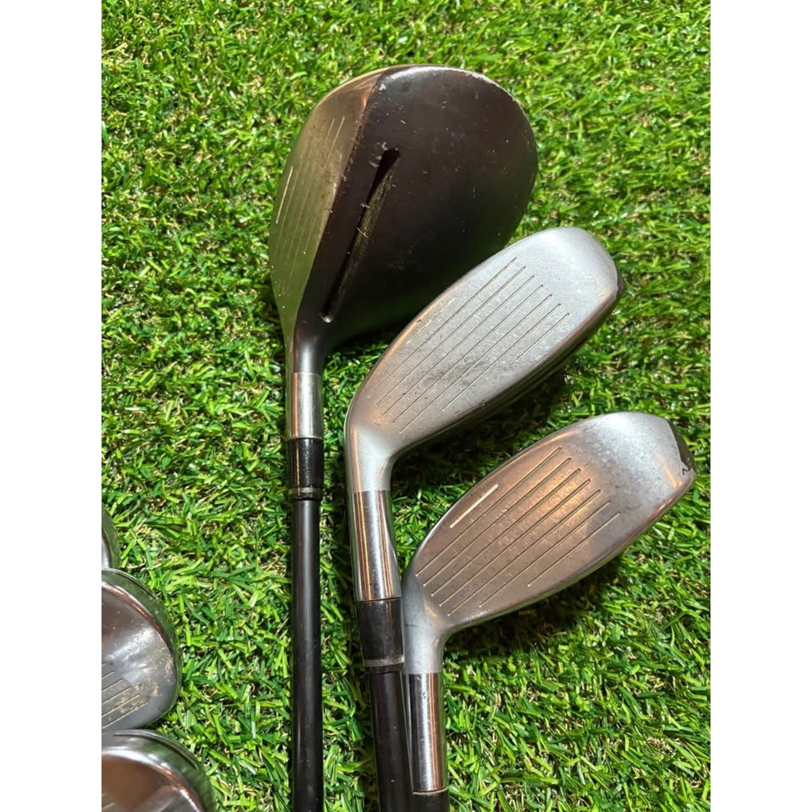 AAdams Idea 2014 Hybrid Iron Combo Set – 5 Wood, 4 & 5 Hybrids, 6, 8, 9, PW Senior Flex