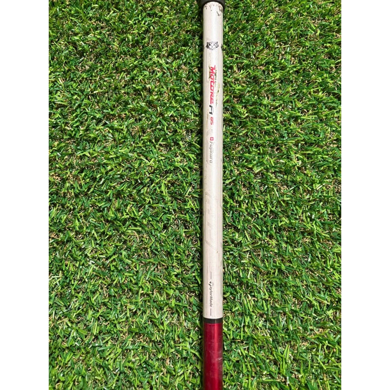 Golf Wood - TaylorMade R9 13 degree T3 3 Wood Stiff Flex  Fujikura Motore 85g