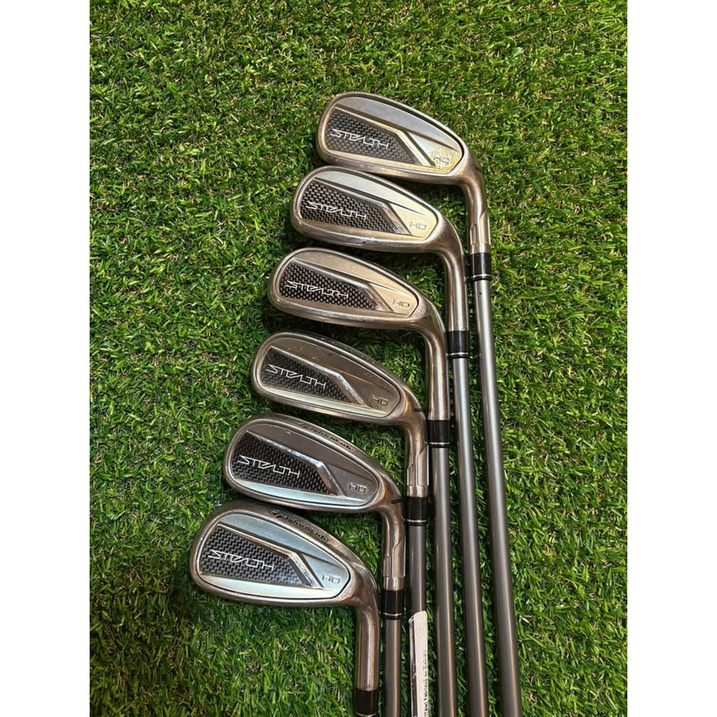 Golf Iron Set - TaylorMade Stealth HD Iron Set 6-AW Regular Flex Speeder NX 50g