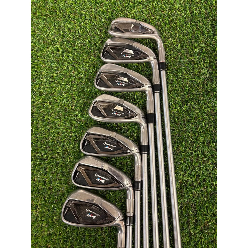TaylorMade M4 Iron Set 4-PW Extra Stiff KBS Tour C-Taper 130X