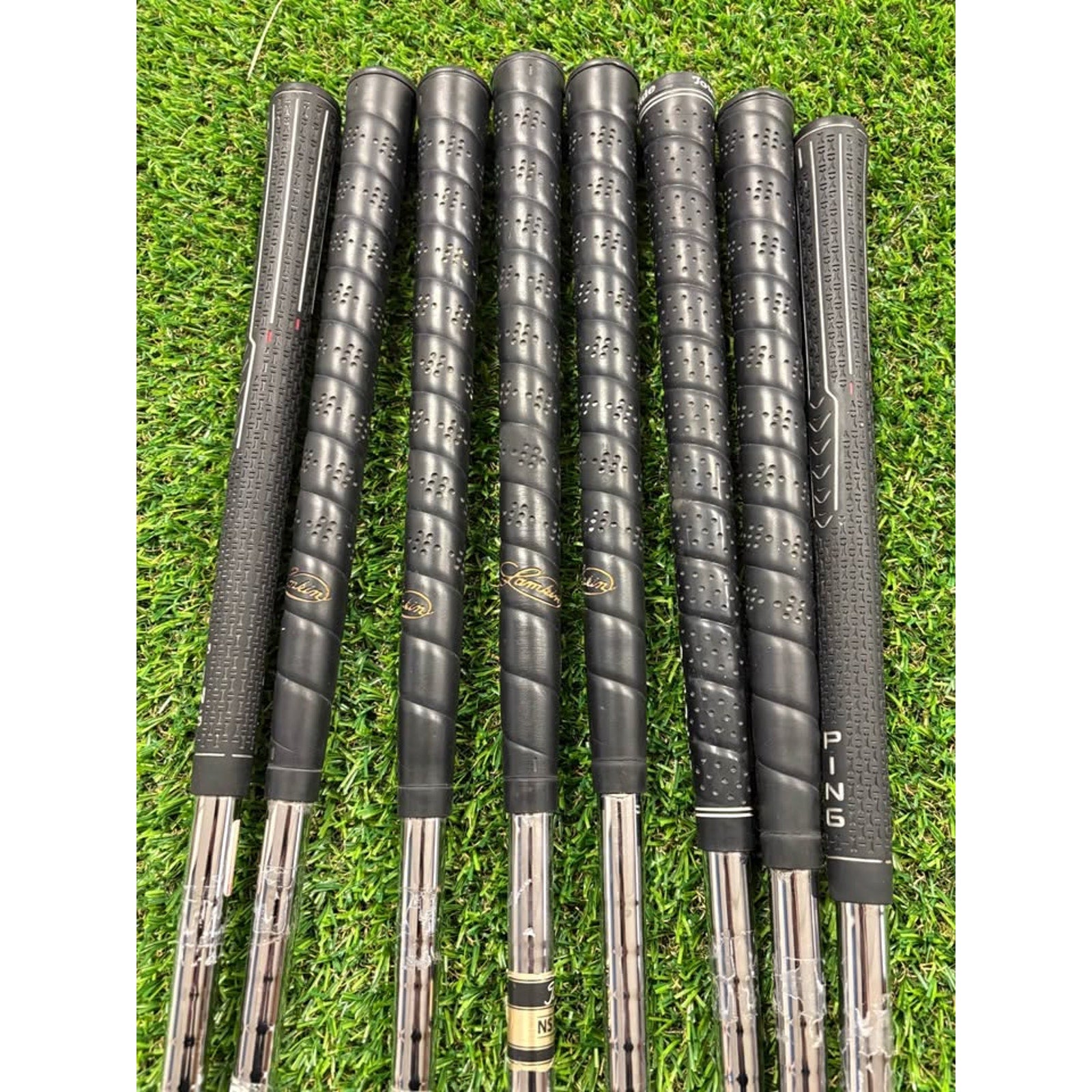 Ping G15 5-W, UW, SW Regular Flex AWT Steel Blue Dot