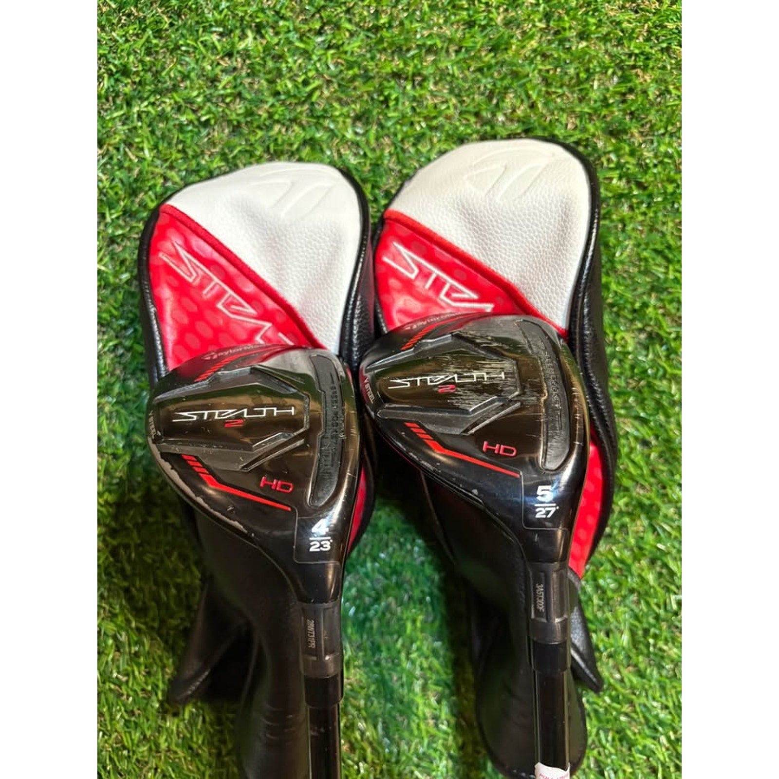 Hybrid Set - TaylorMade Stealth 2 4H (23°) & 5H (27°) Senior Flex Ventus 5-A w HC