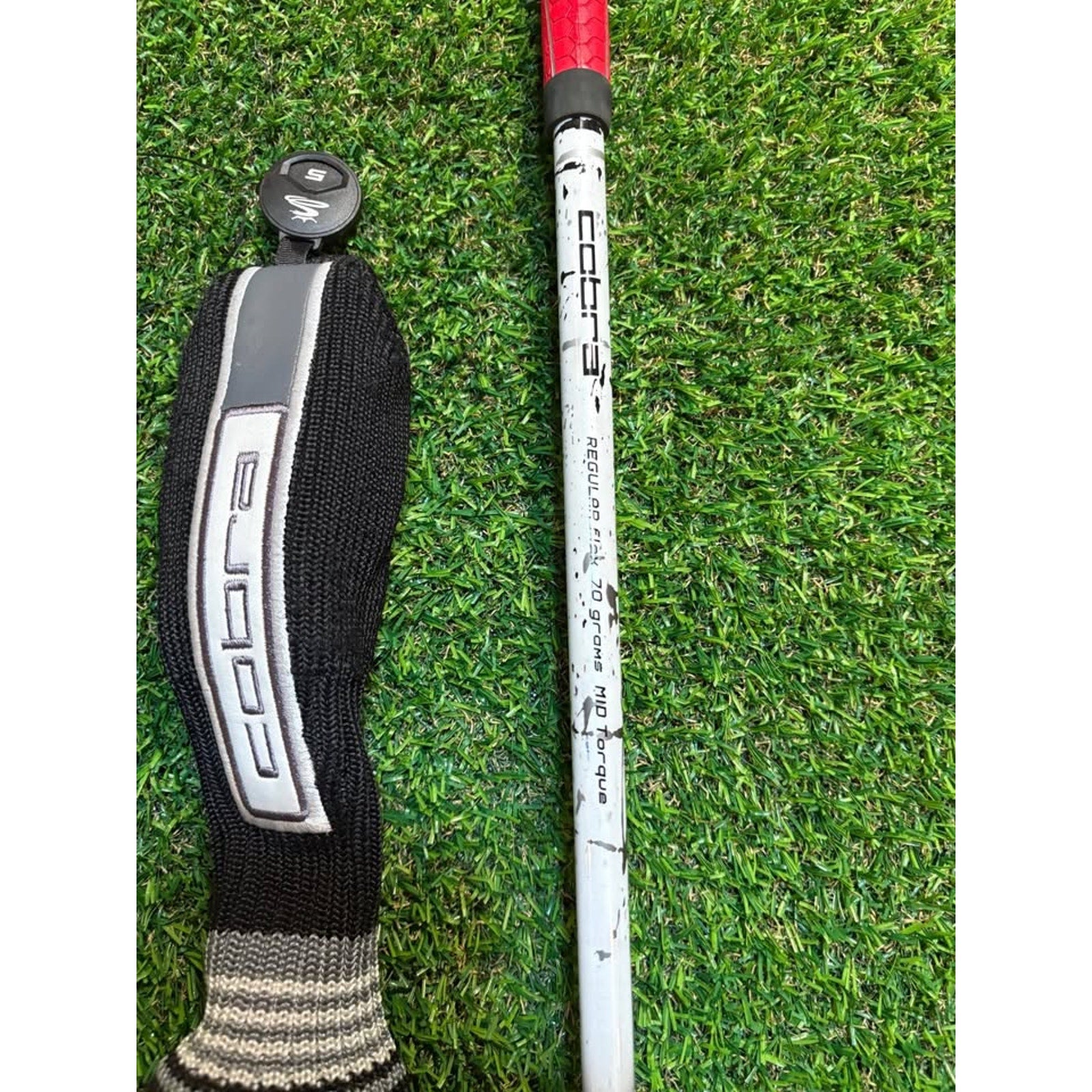 Golf Hybrid - Cobra AMP Max 5 Hybrid 24°Regular Flex 70g w HC