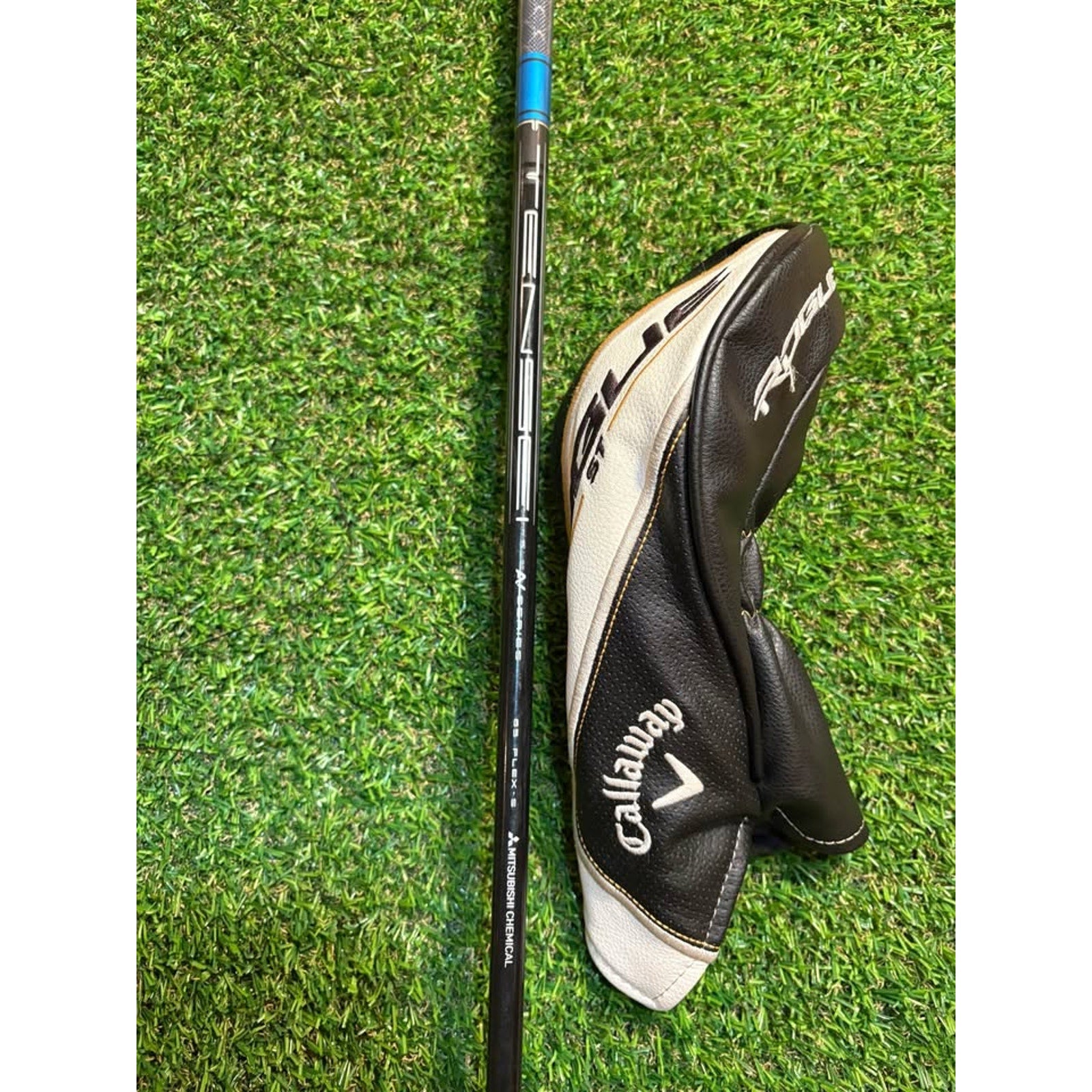 Golf Wood - Callaway Rogue 3-Wood 15° Stiff Flex Tensei 65g w HC