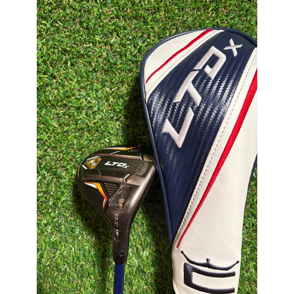 Golf Wood - Cobra LTDX 7 Wood 22.5 Stiff Flex Tour Ad YS-8.1+ w HC