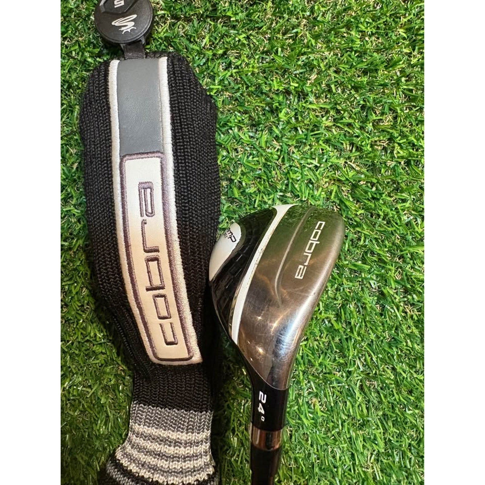 Golf Hybrid - Cobra AMP Max 5 Hybrid 24°Regular Flex 70g w HC