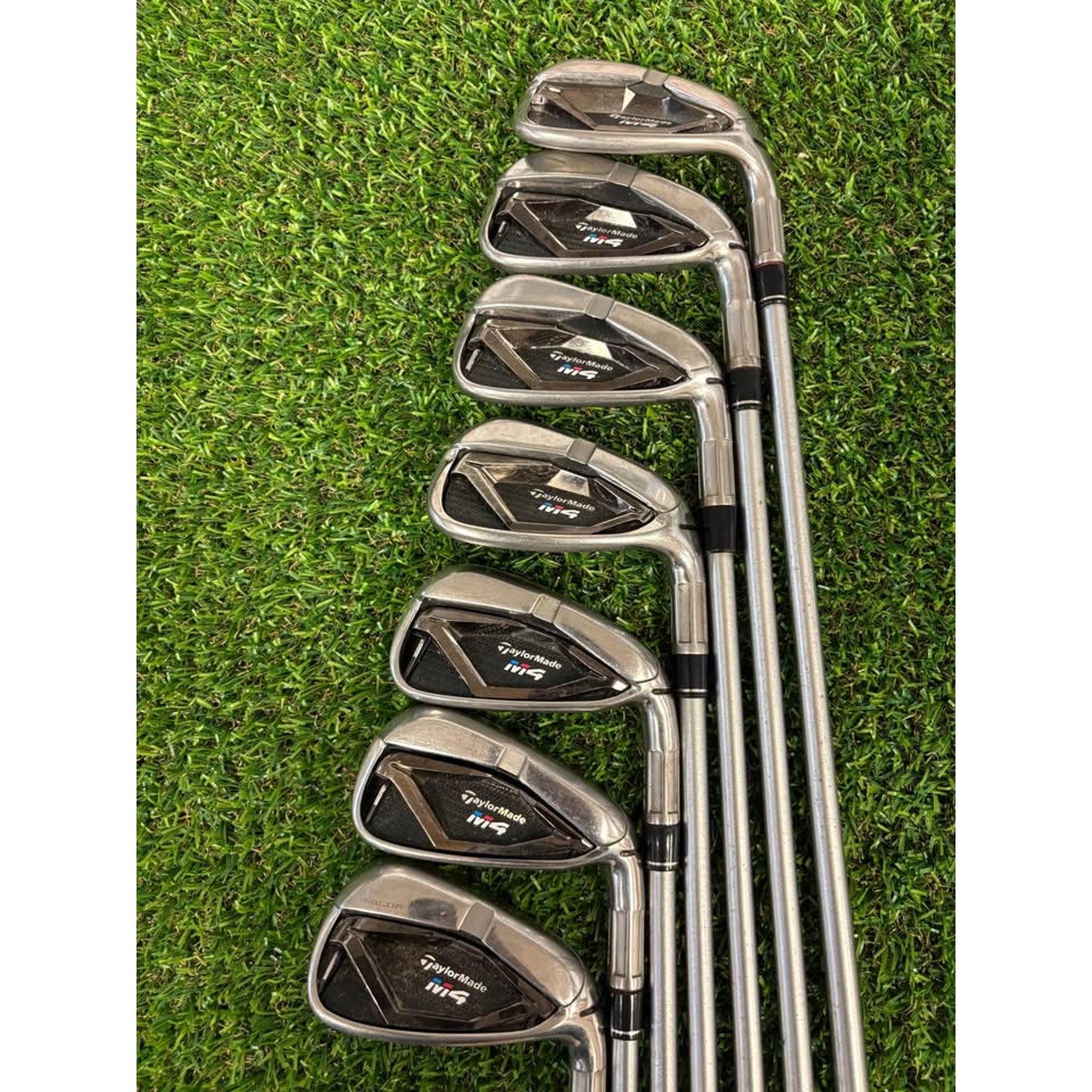TaylorMade M4 Iron Set 4-PW Extra Stiff KBS Tour C-Taper 130X