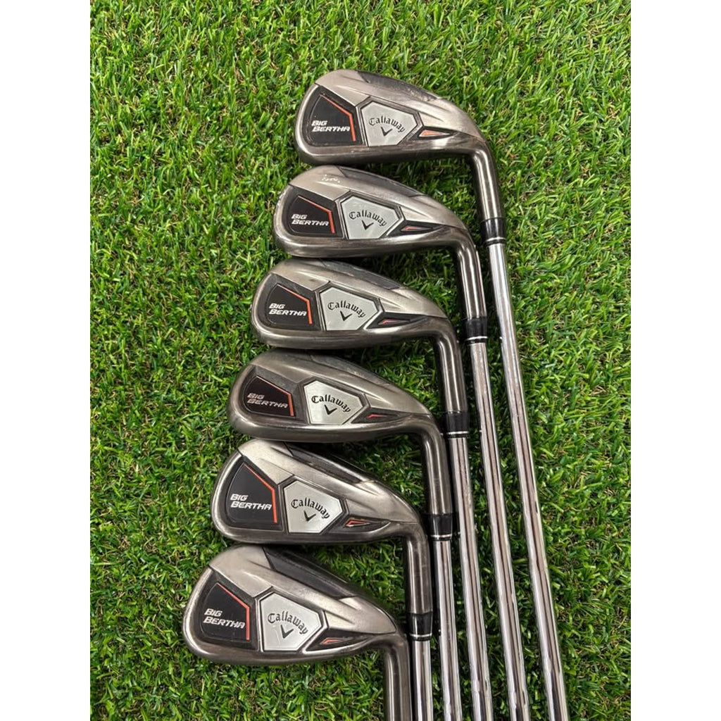 Golf Iron Set - 2019 Callaway Big Bertha Irons 6-AW Stiff Flex TT Speed Step 80g