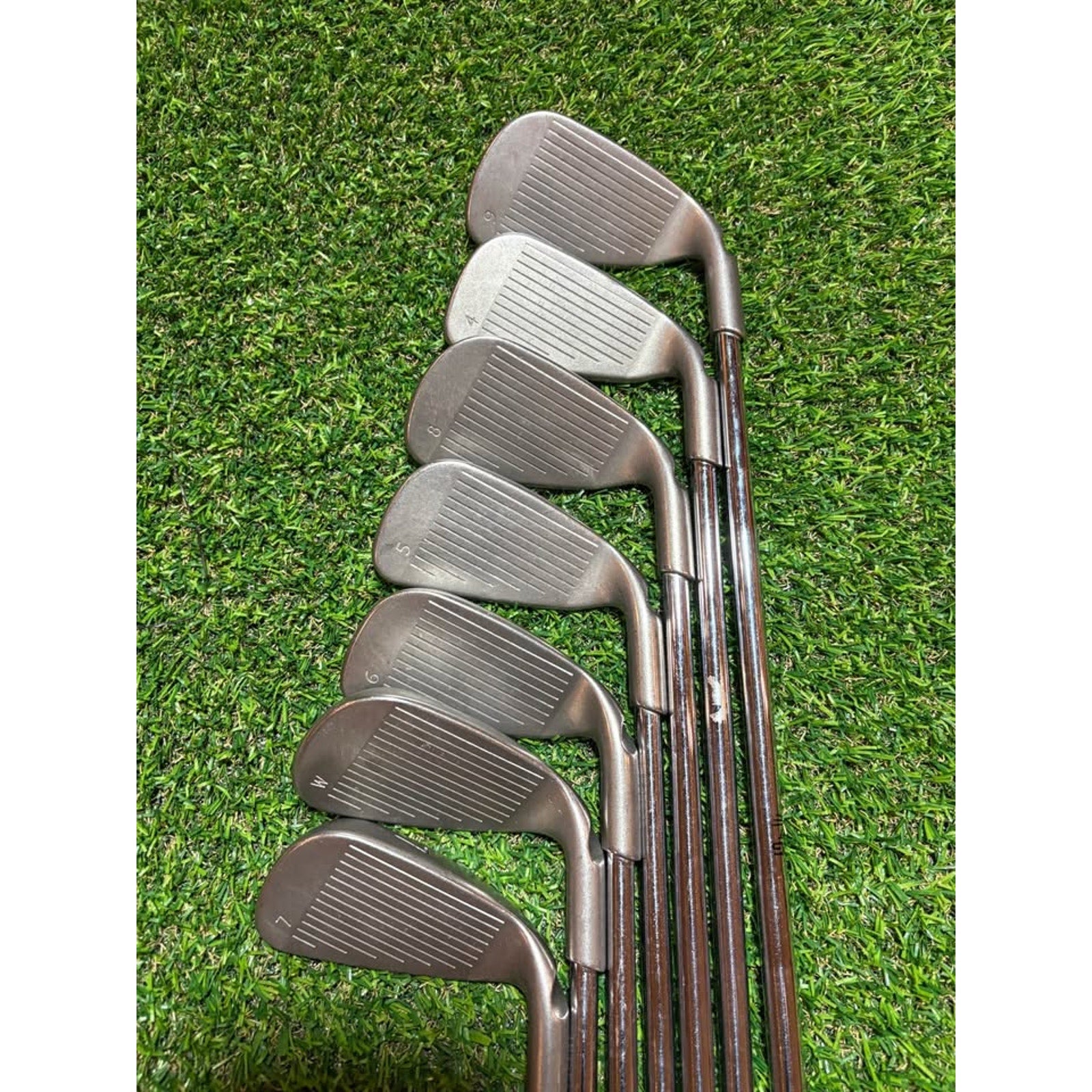 Iron Set - Left-Handed Ping G10 4–PW Stiff Flex AWT Steel Shafts