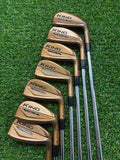 Golf Iron Set - Cobra King Forged Tec Copper 4-PW Regular Flex KBS S-Taper Lite