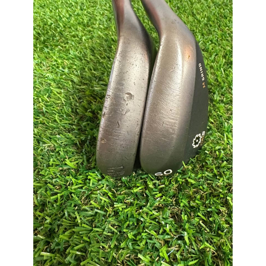 Wedge Set - Titleist SM7 Jet Black 52° & SM5 60° M Grind Wedge Flex