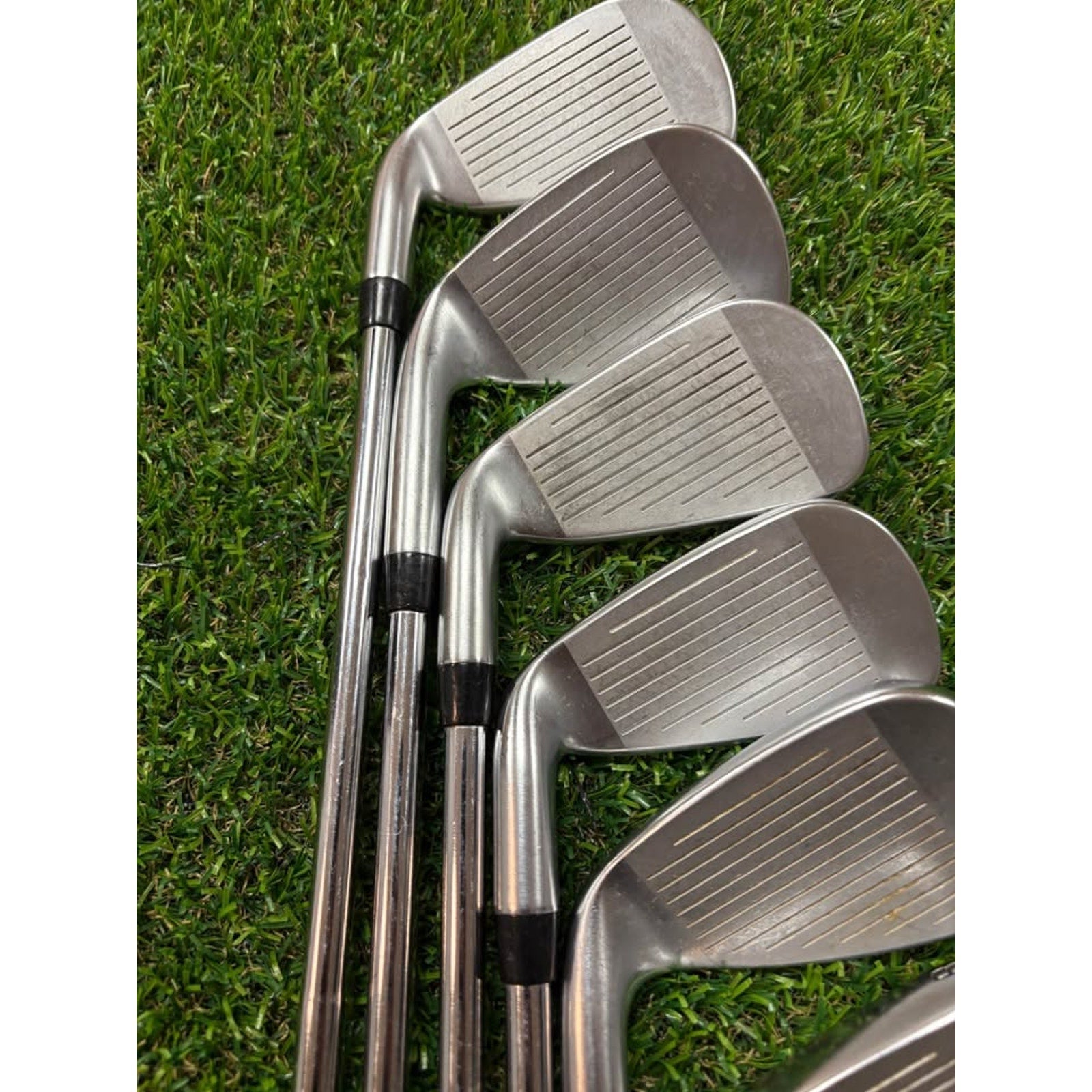 Golf Iron Set -  Cobra LTDx One Length 5-PW Stiff KBS Shafts