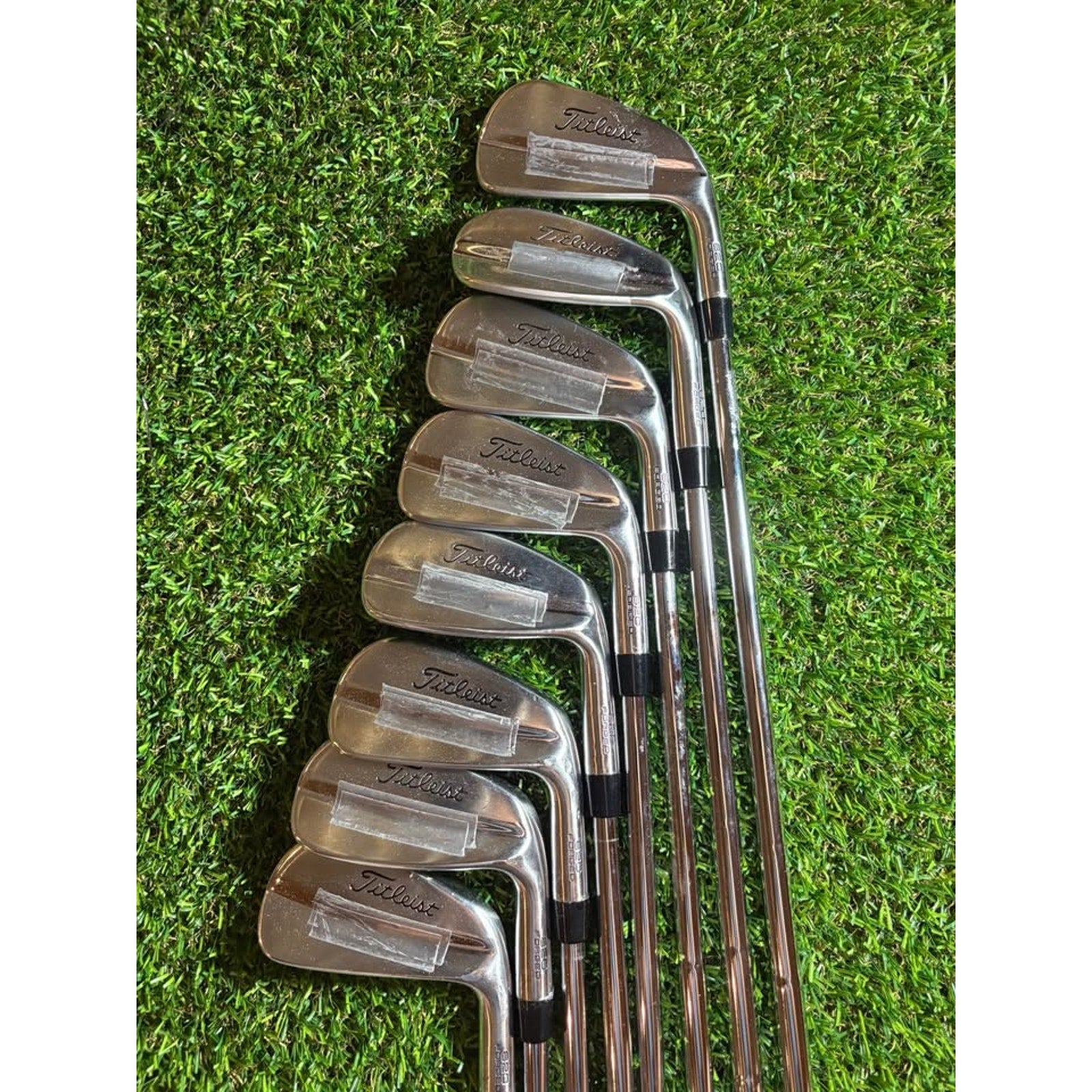 Golf Iron Set - Titleist 620 MB Iron Set 3-PW Extra Stiff AMT White X100