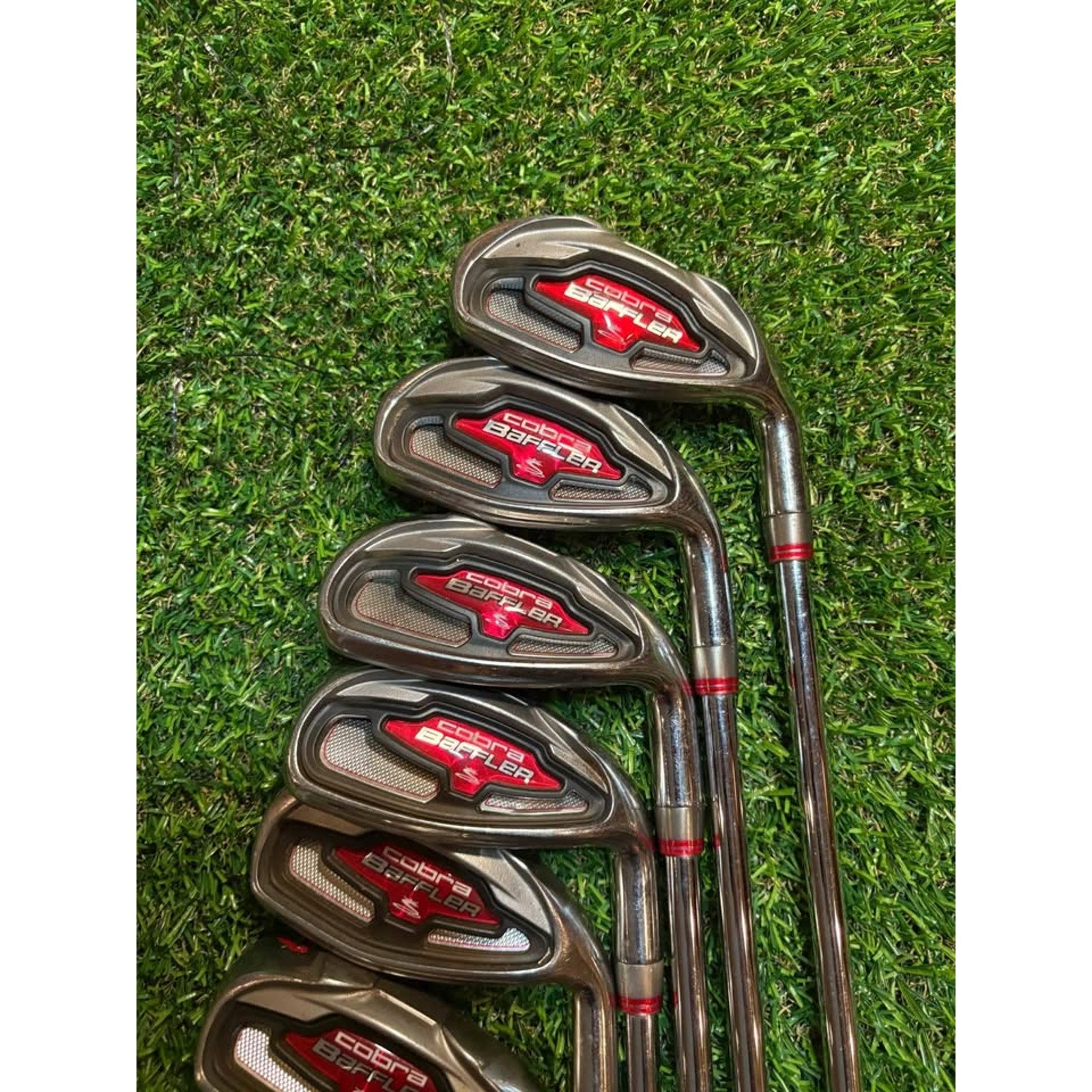 Golf Iron Set - Cobra Baffler Iron Set 4-GW –Regular Flex Steel