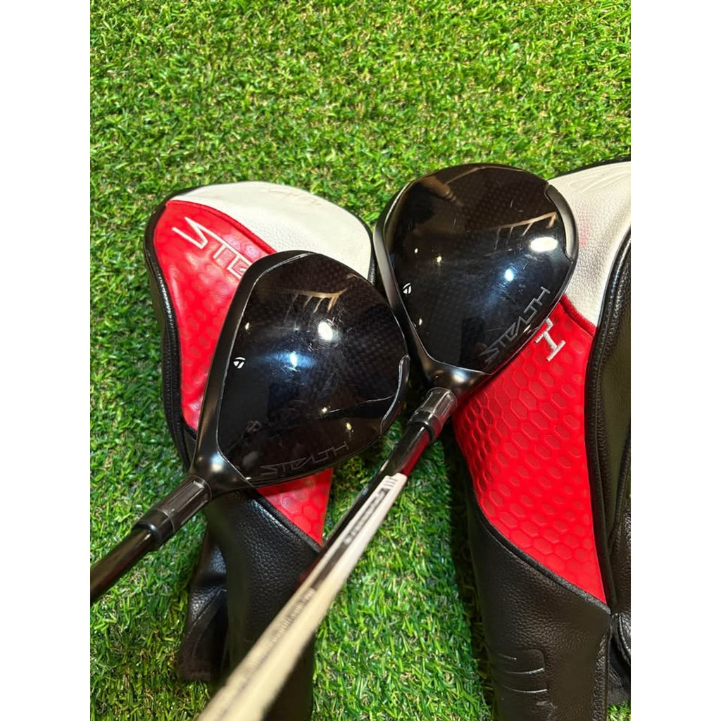 Golf Wood - TaylorMade Stealth 2 3W (15°) & 5W (18°) Senior Flex Ventus TR w HC