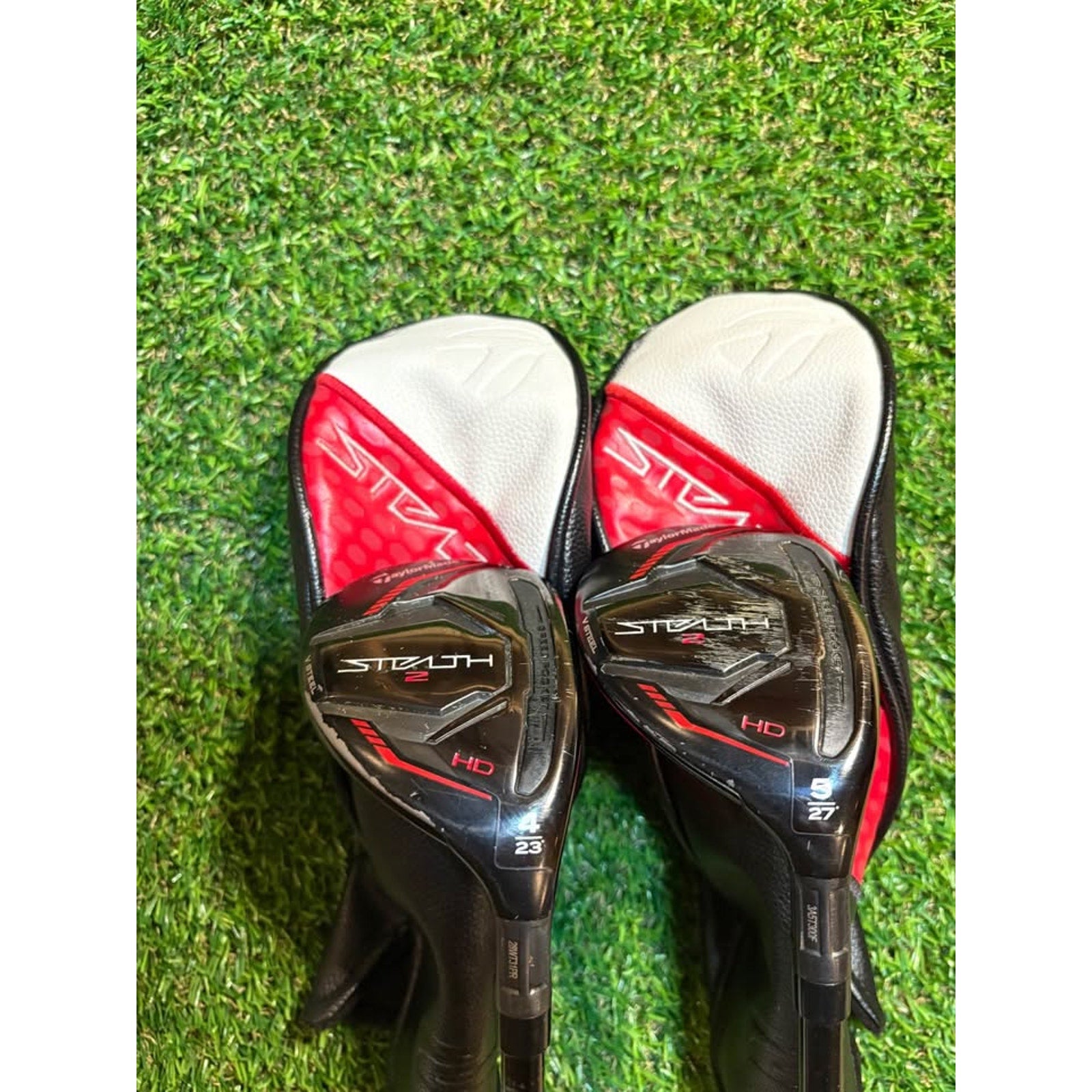 Hybrid Set - TaylorMade Stealth 2 4H (23°) & 5H (27°) Senior Flex Ventus 5-A w HC