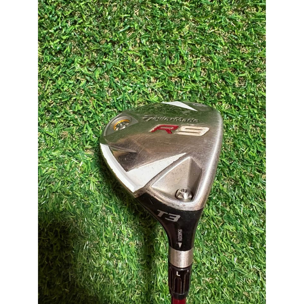 Golf Wood - TaylorMade R9 13 degree T3 3 Wood Stiff Flex  Fujikura Motore 85g