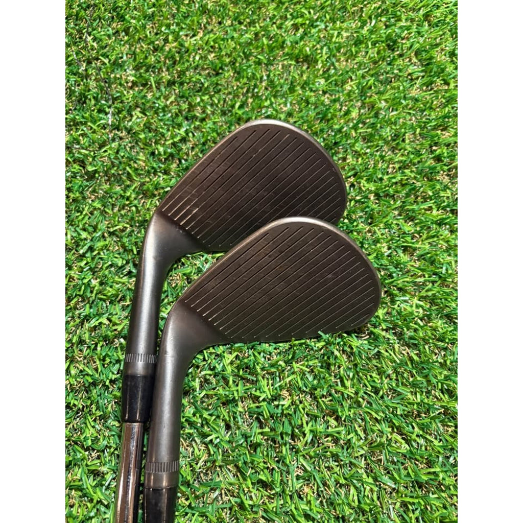 Wedge Set - Callaway Jaws Full Toe Black 58° & 64° DG Spinner 115 Wedge Flex
