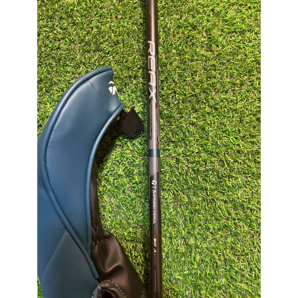 Golf Wood - TaylorMade Qi10 7 Wood 21° Senior Flex REAX 50g w HC *MINT*