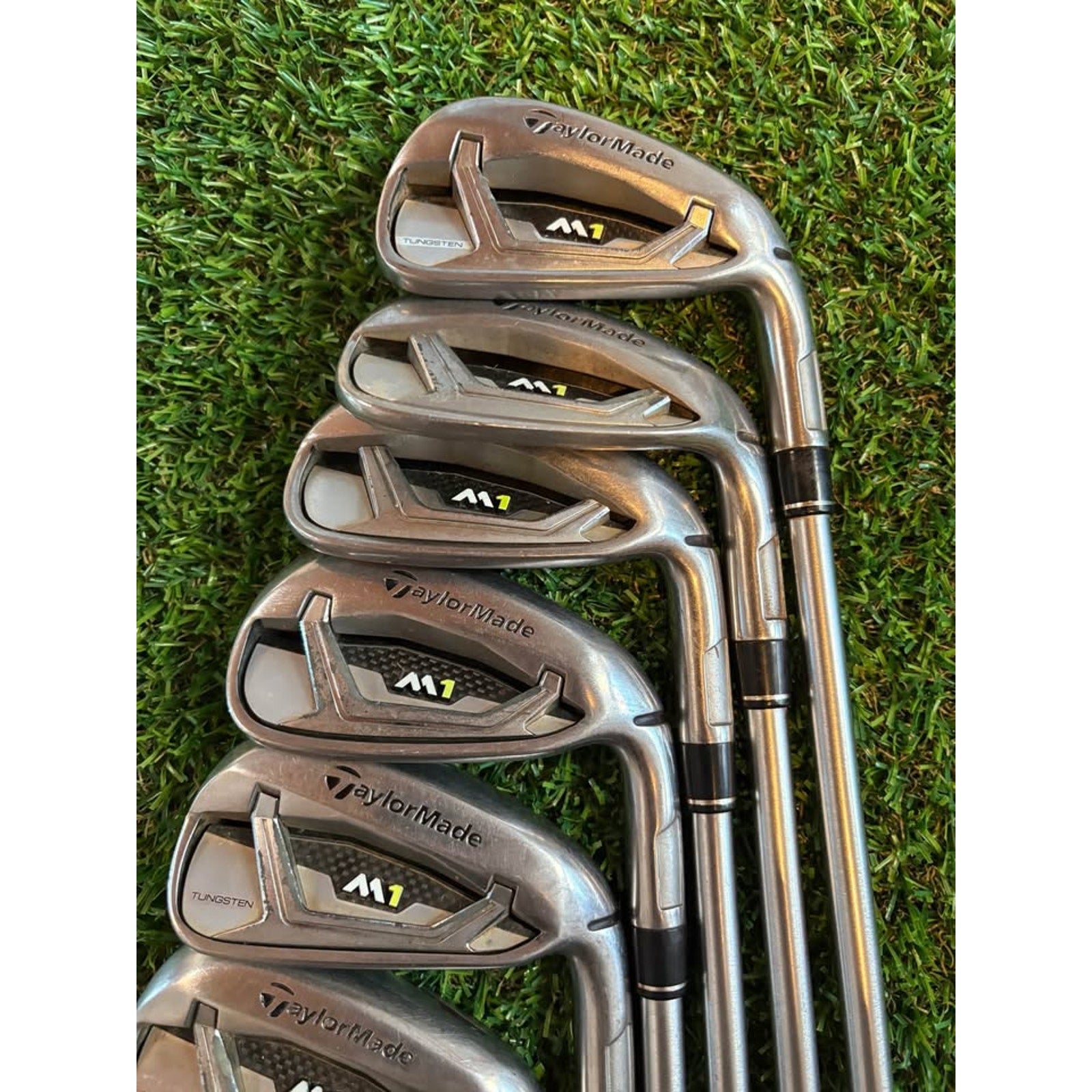 TaylorMade M1 4, 6-PW Stiff Flex KBS Tour C-Taper 120g