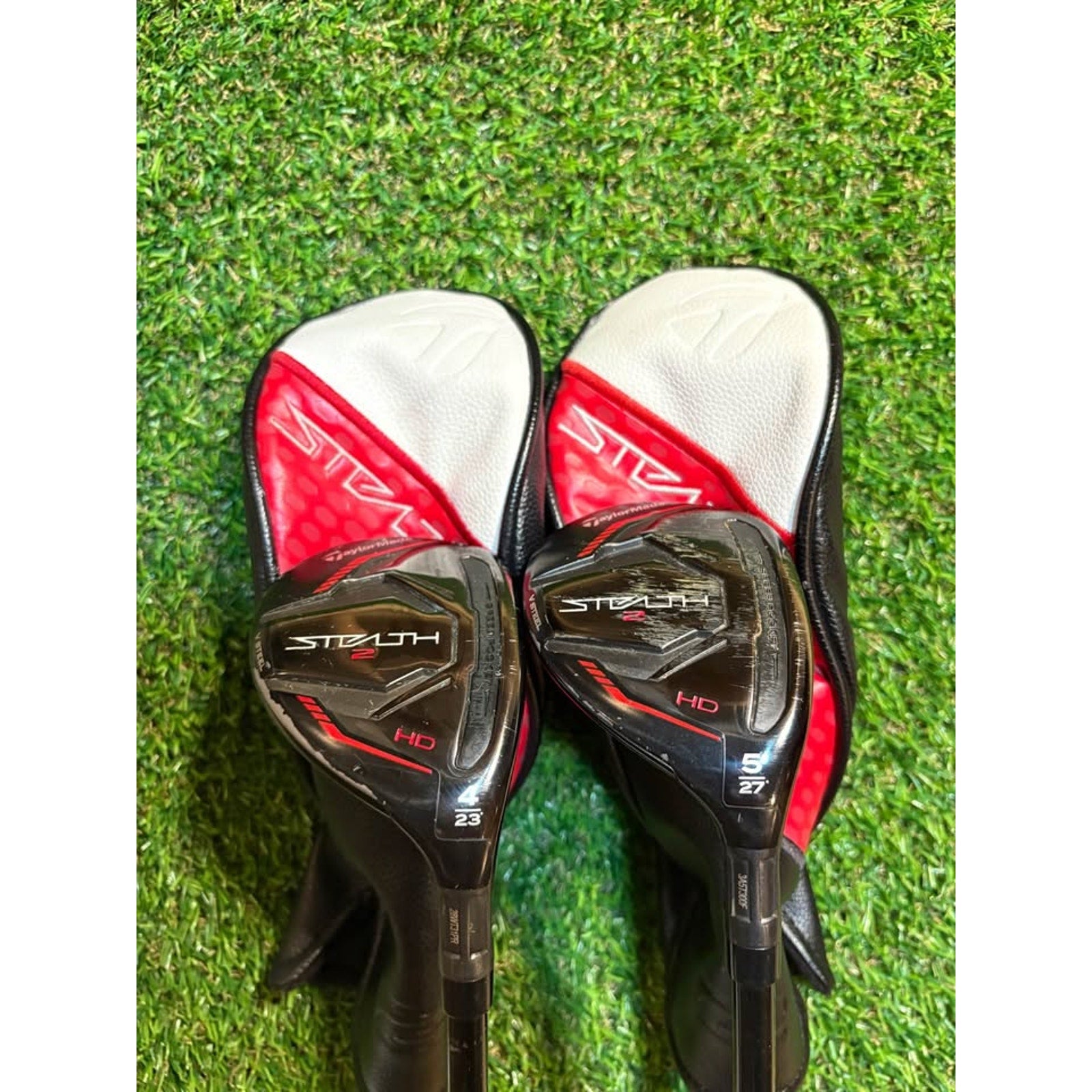 Hybrid Set - TaylorMade Stealth 2 4H (23°) & 5H (27°) Senior Flex Ventus 5-A w HC