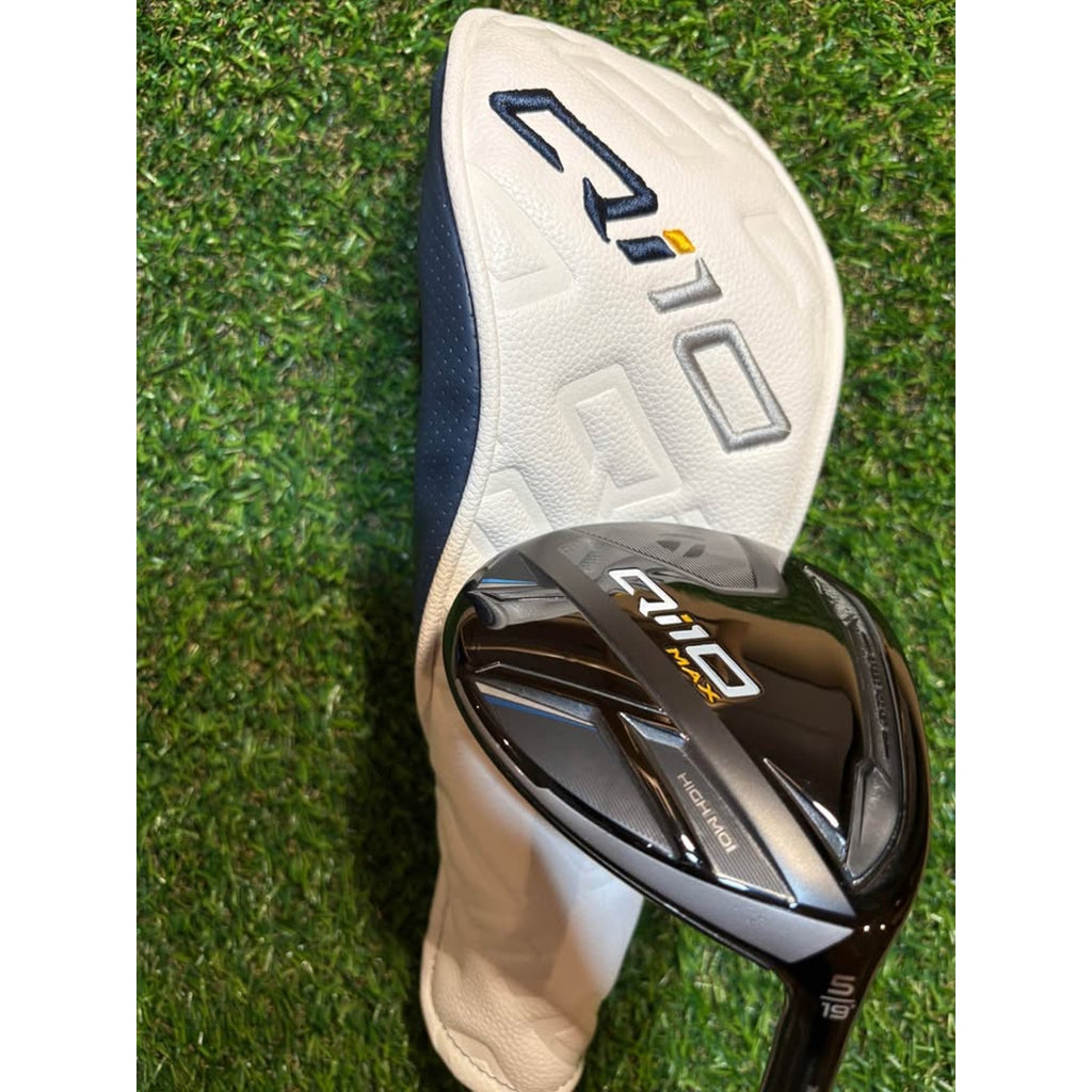 Golf Wood - TaylorMade Qi10 Max 5 Wood 19° Regular Flex Speeder NX 50g w HC *MINT*
