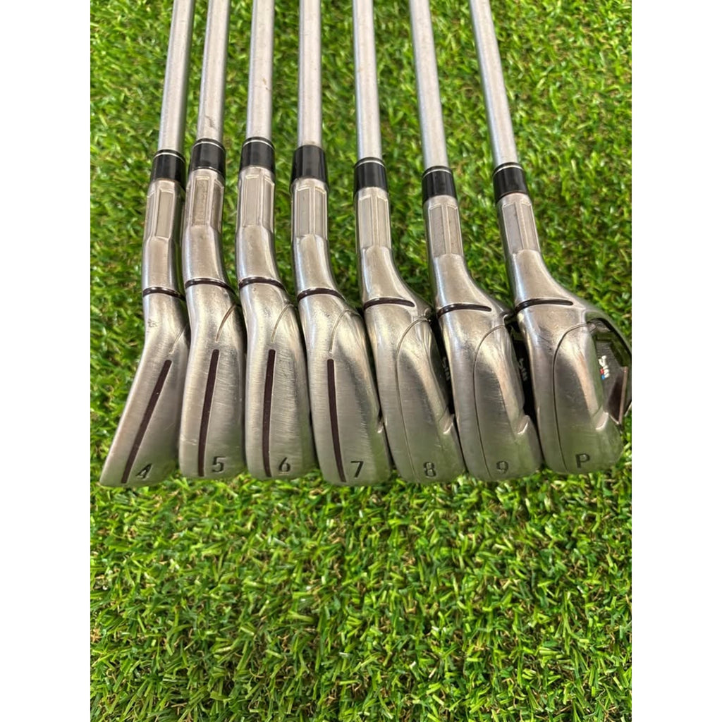 TaylorMade M4 Iron Set 4-PW Extra Stiff KBS Tour C-Taper 130X