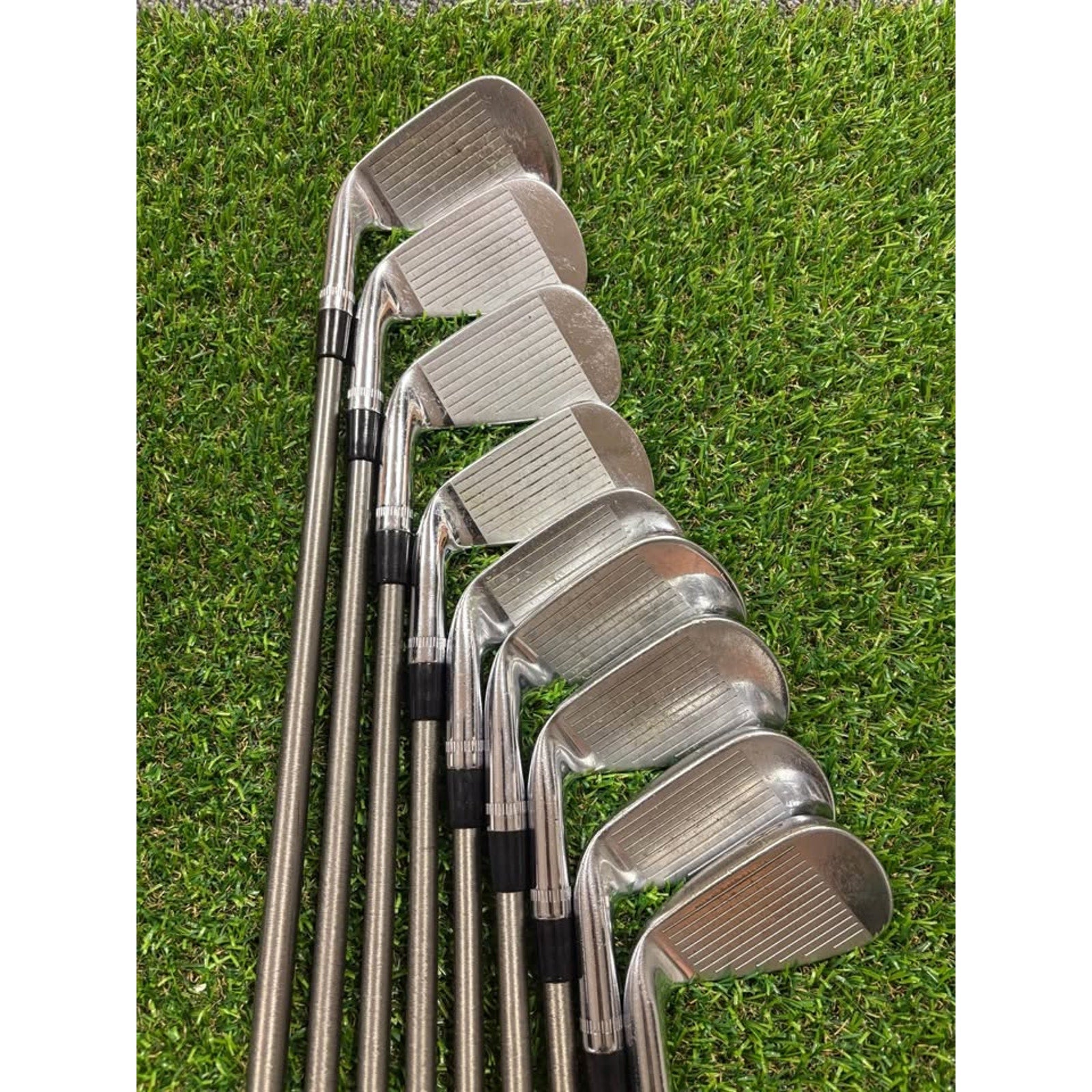 Golf Iron Set - Callaway Apex MB ‘18 3-AW Stiff Flex SteelFiber i100