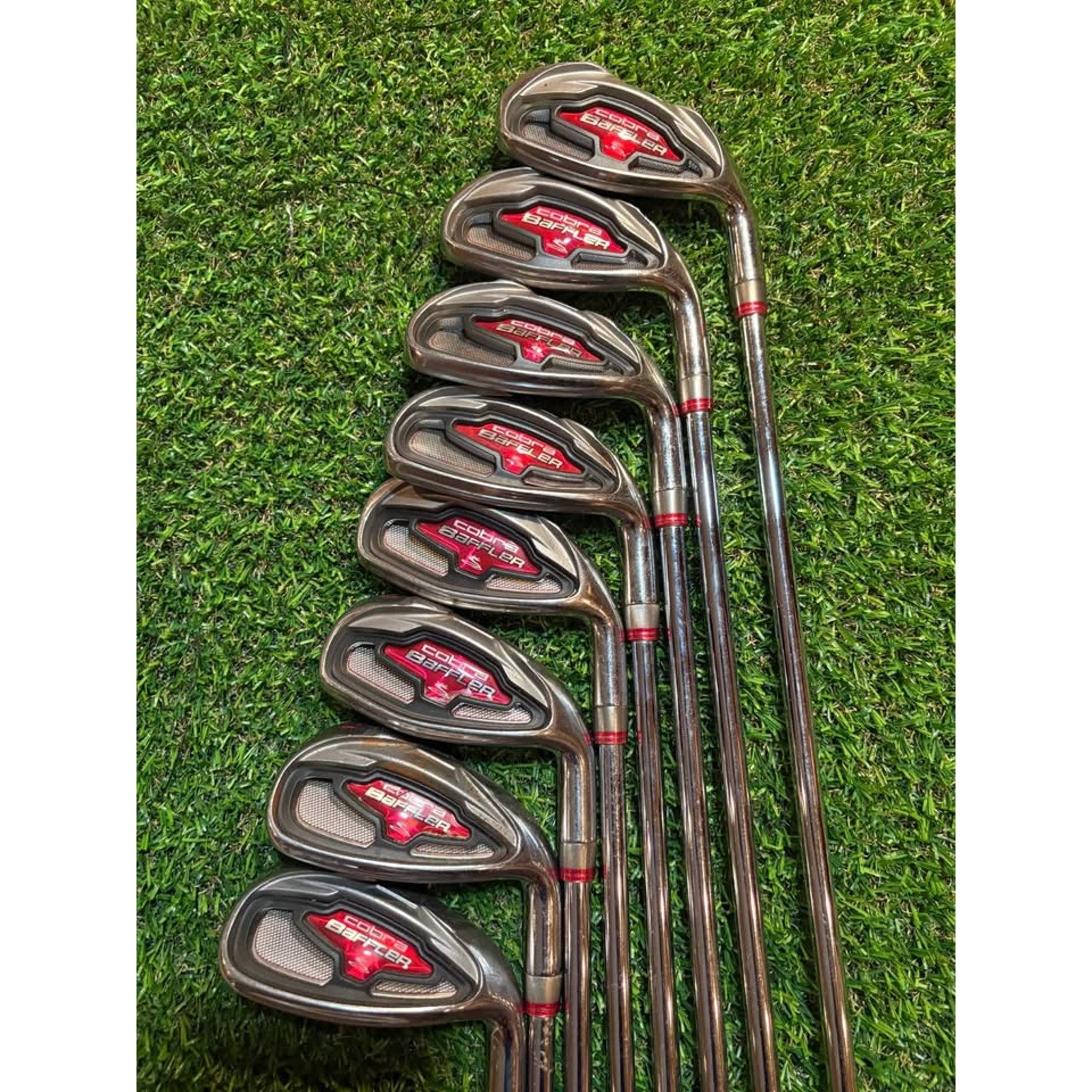 Golf Iron Set - Cobra Baffler Iron Set 4-GW –Regular Flex Steel