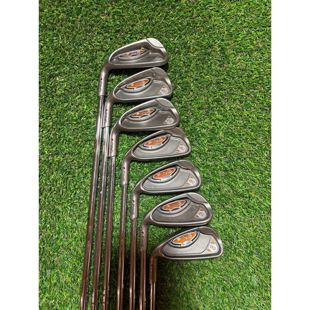 Iron Set - Left-Handed Ping G10 4–PW Stiff Flex AWT Steel Shafts