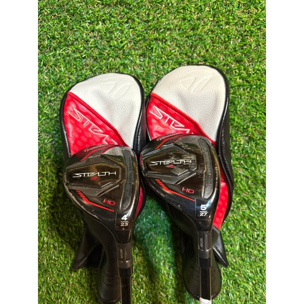 Hybrid Set - TaylorMade Stealth 2 4H (23°) & 5H (27°) Senior Flex Ventus 5-A w HC