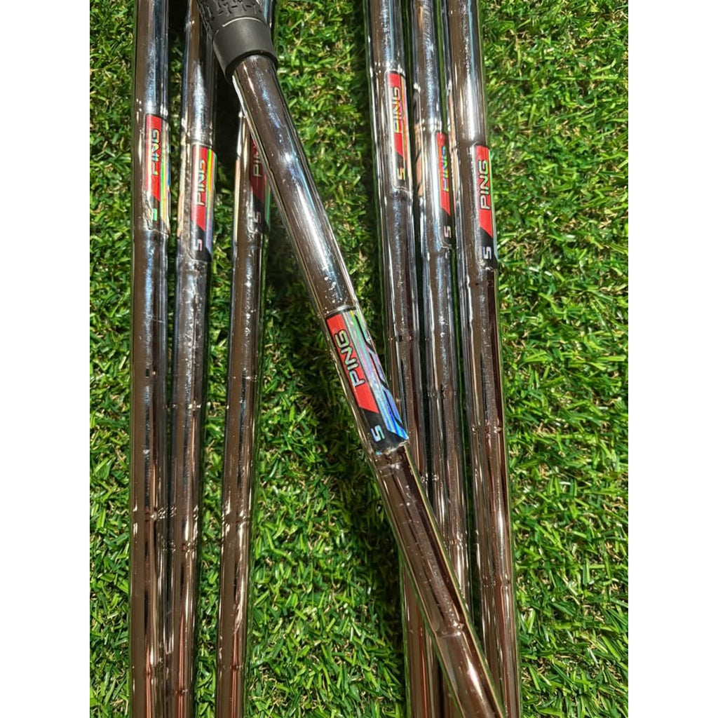 Golf Iron Set - Ping i20 4-PW Stiff Flex Black Dot CFS Steel