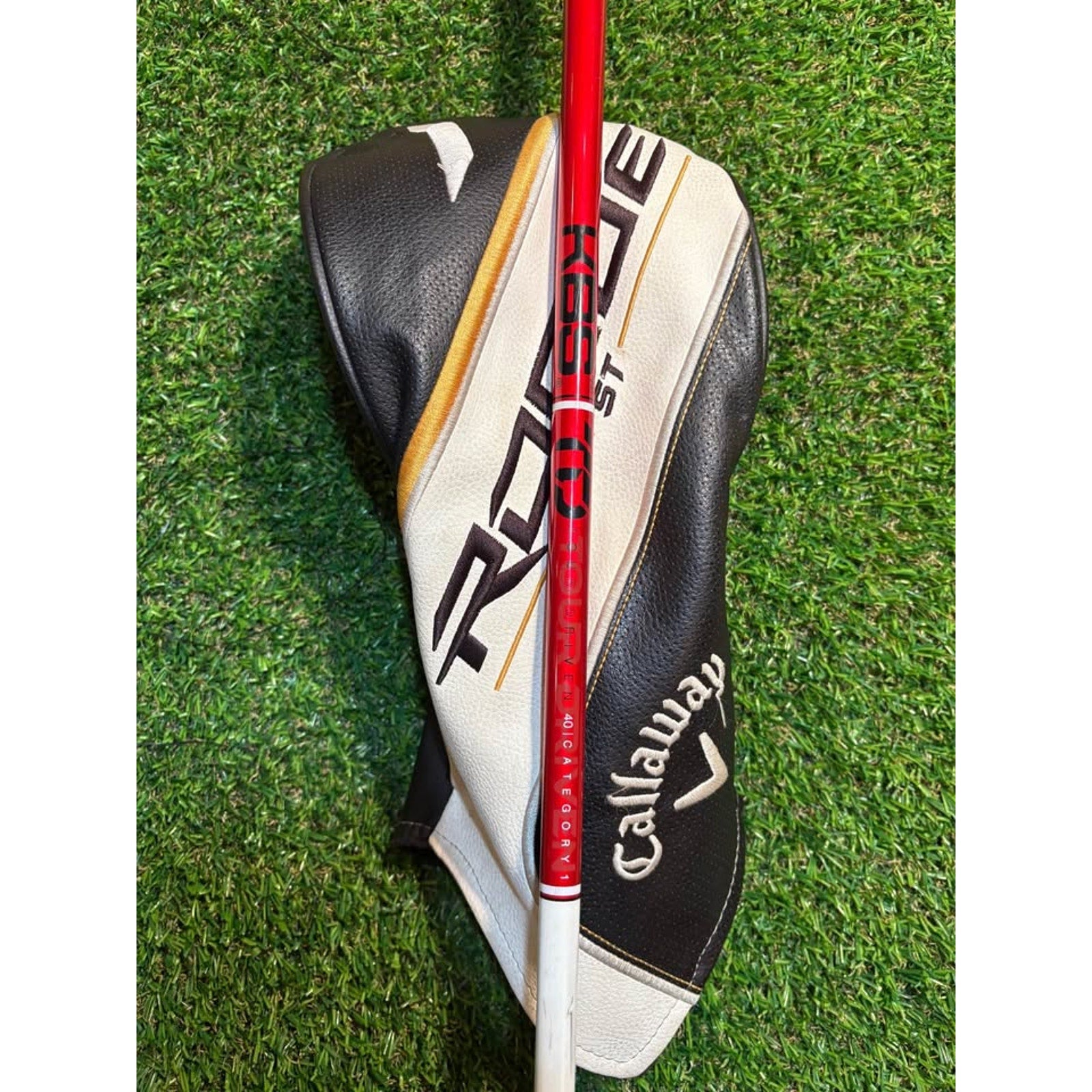 Golf Driver - Callaway Rogue ST Triple Diamond LS 9.0° Stiff Flex KBS TD 40g w HC