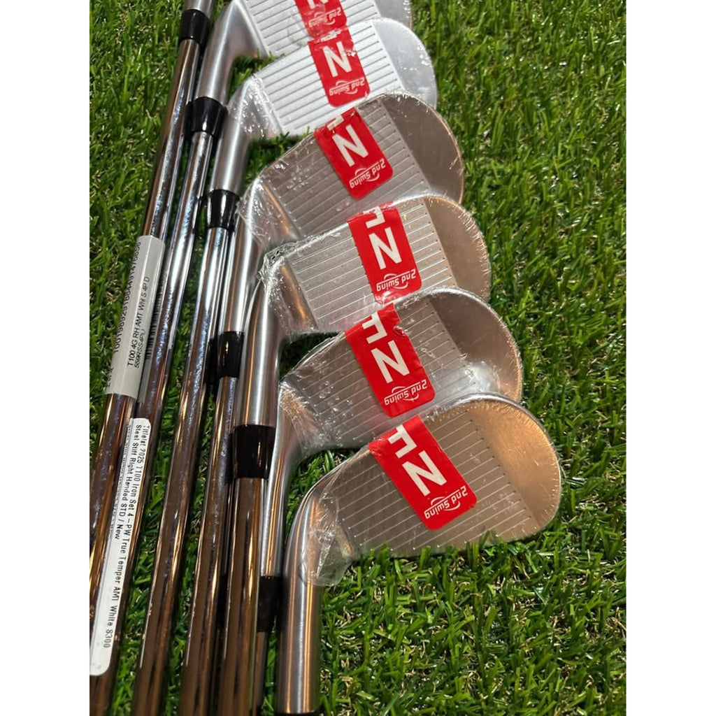 Golf Iron Set - NEW 2025 Titleist T100 4-PW Stiff Flex AMT White ($1200)