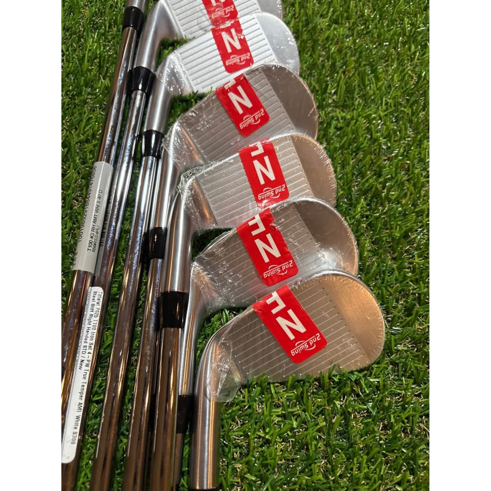 Golf Iron Set - NEW 2025 Titleist T100 4-PW Stiff Flex AMT White ($1200)