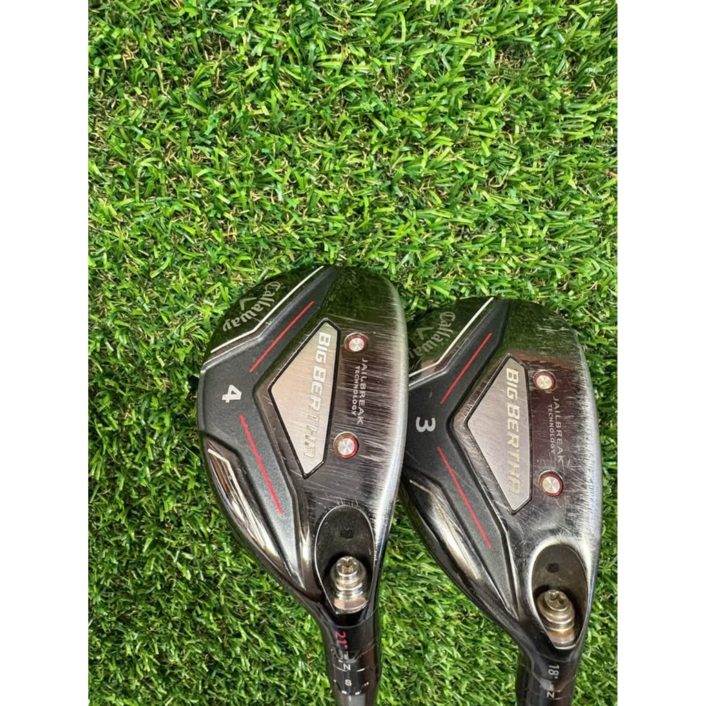 Hybrid Set - 2019 Callaway Big Bertha Hybrids 3H 4H (18° 21°)