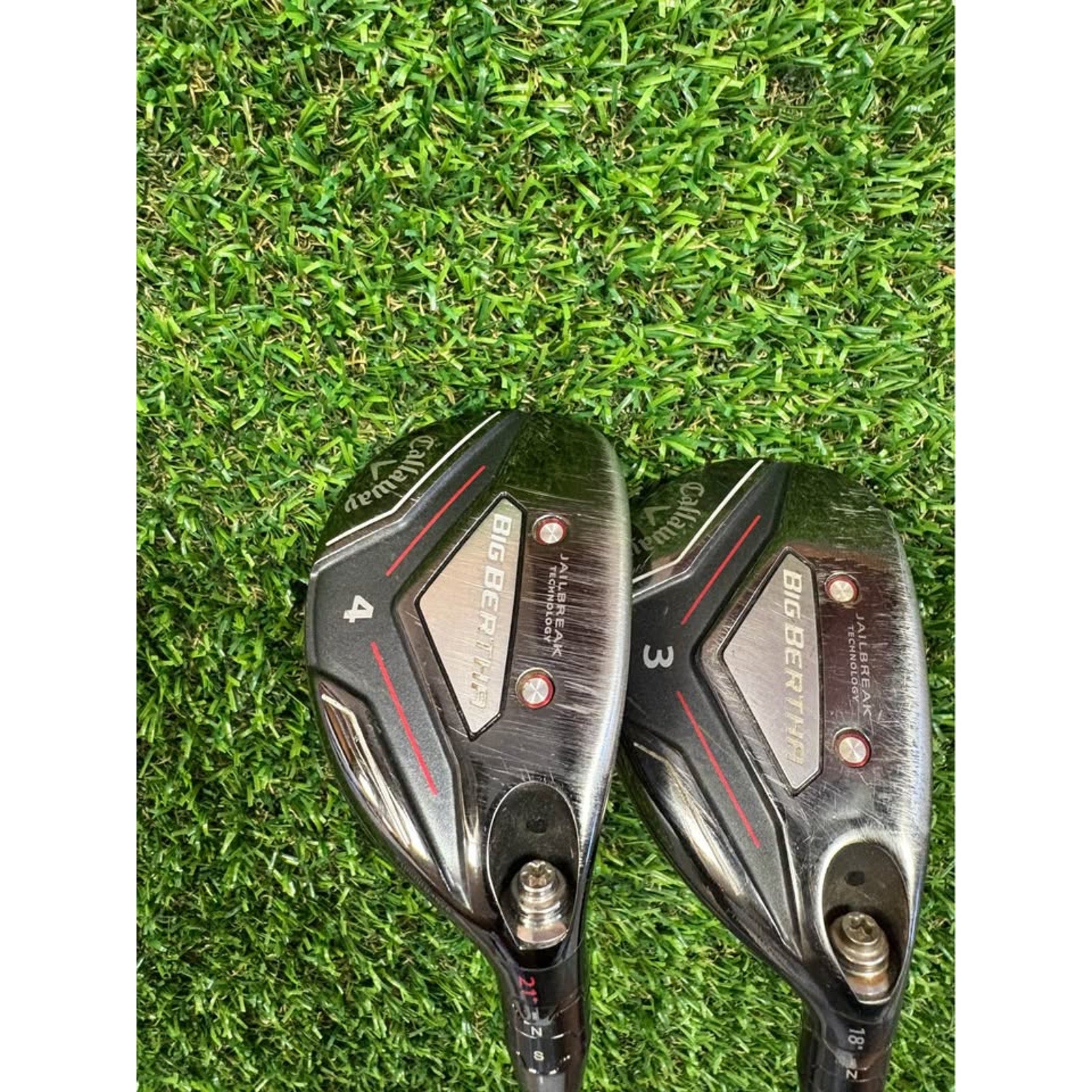 Hybrid Set - 2019 Callaway Big Bertha Hybrids 3H 4H (18° 21°)