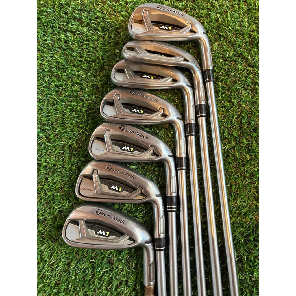 TaylorMade M1 4, 6-PW Stiff Flex KBS Tour C-Taper 120g