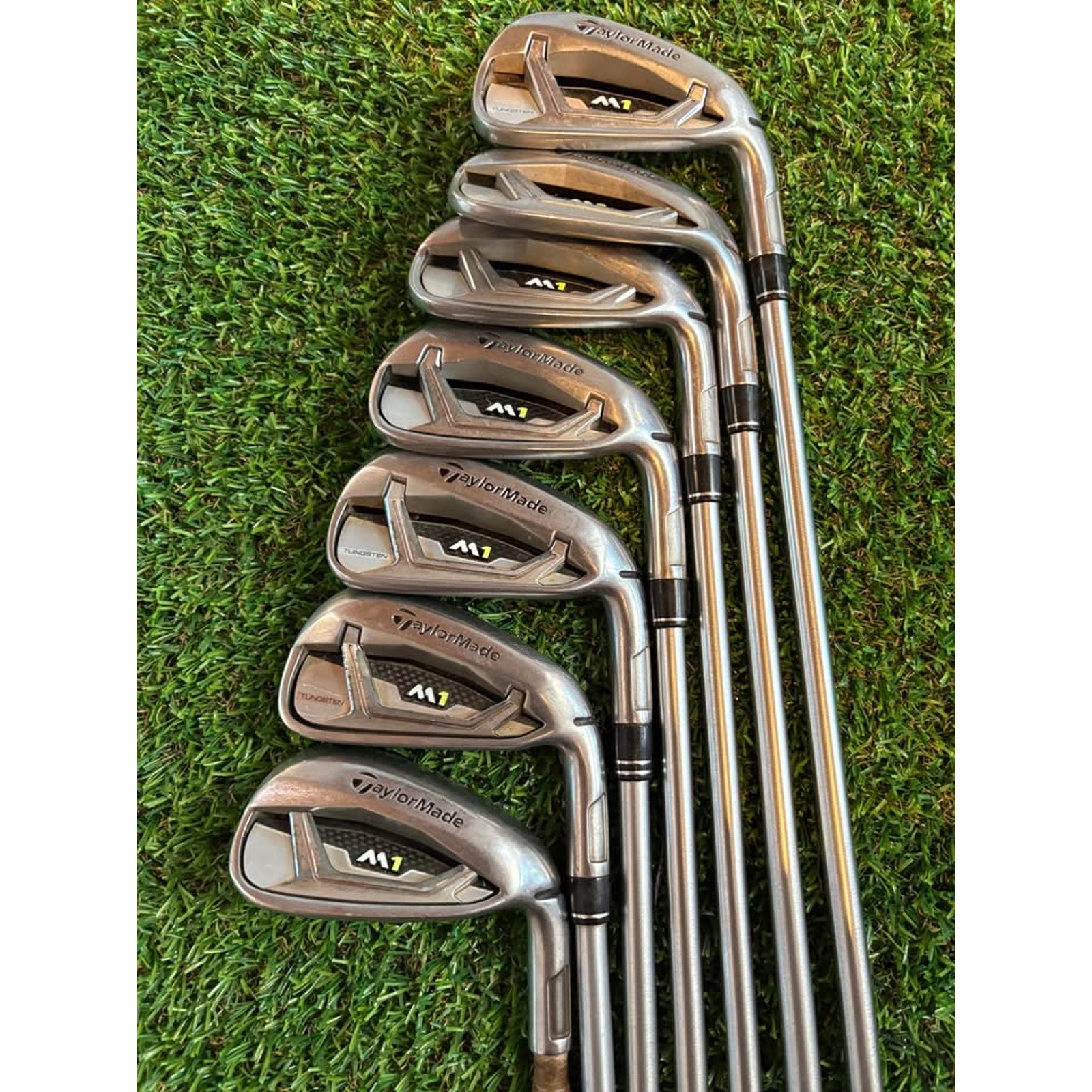 TaylorMade M1 4, 6-PW Stiff Flex KBS Tour C-Taper 120g