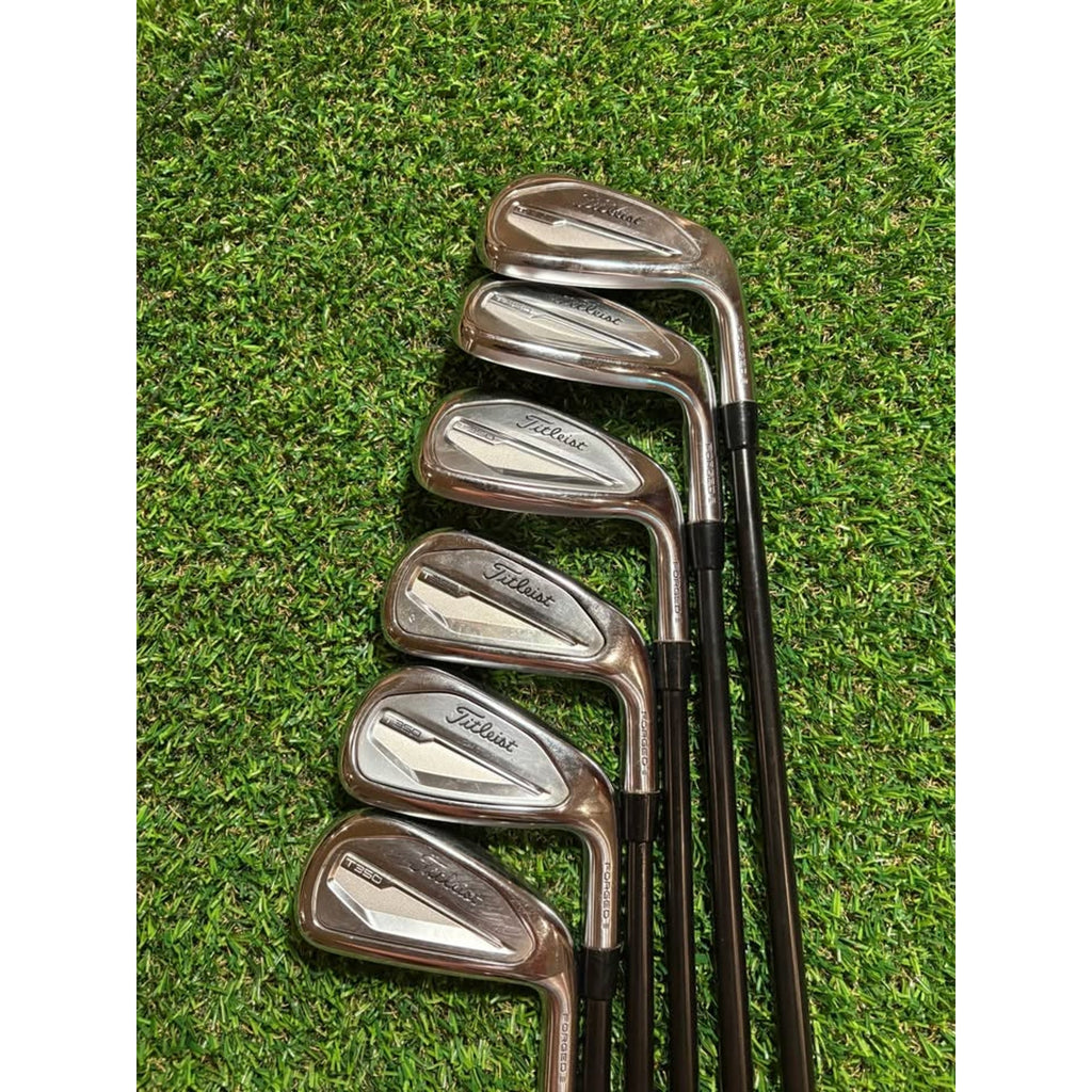 Golf Iron Set - 2023 Titleist T350 6-GW Regular Flex Project X