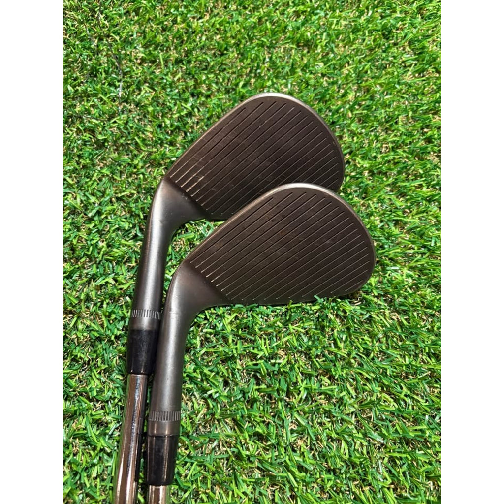 Wedge Set - Callaway Jaws Full Toe Black 58° & 64° DG Spinner 115 Wedge Flex