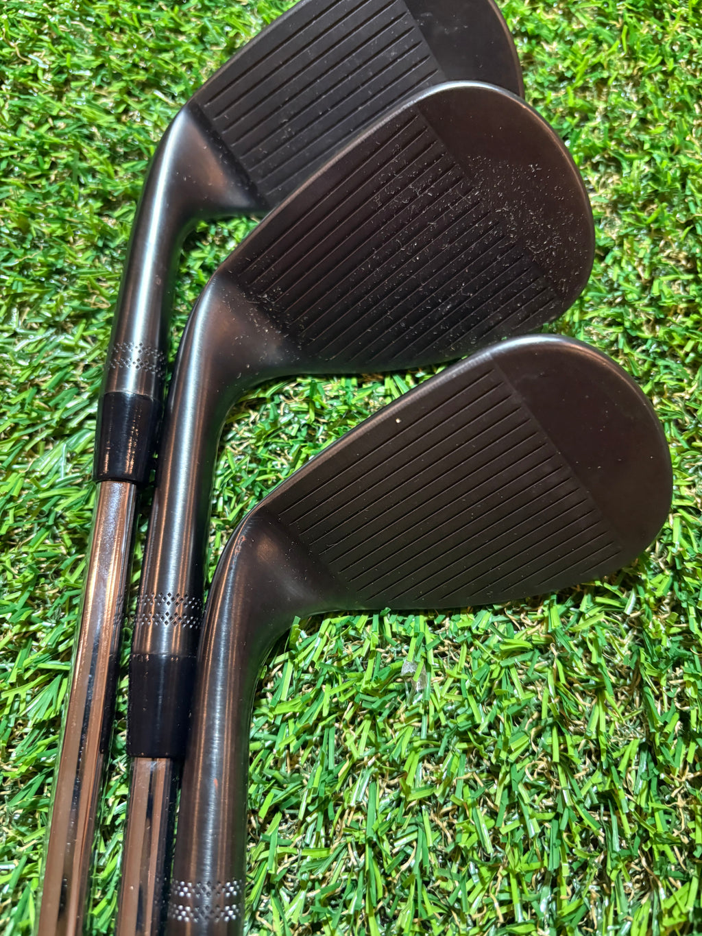 Wedge Set - Callaway Opus SP Black Wedge Set 50° 54° 58° Stiff Flex Dynamic Gold S200