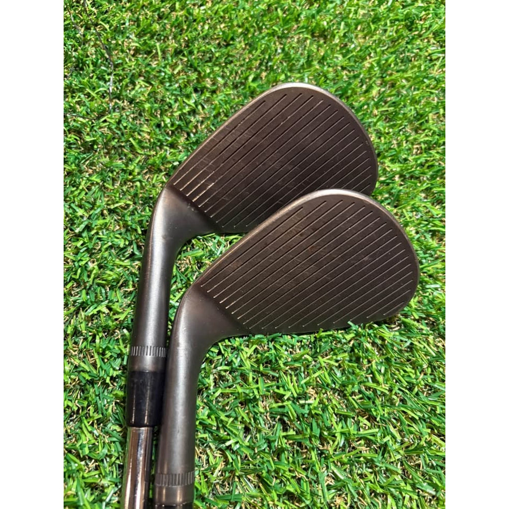 Wedge Set - Callaway Jaws Full Toe Black 58° & 64° DG Spinner 115 Wedge Flex