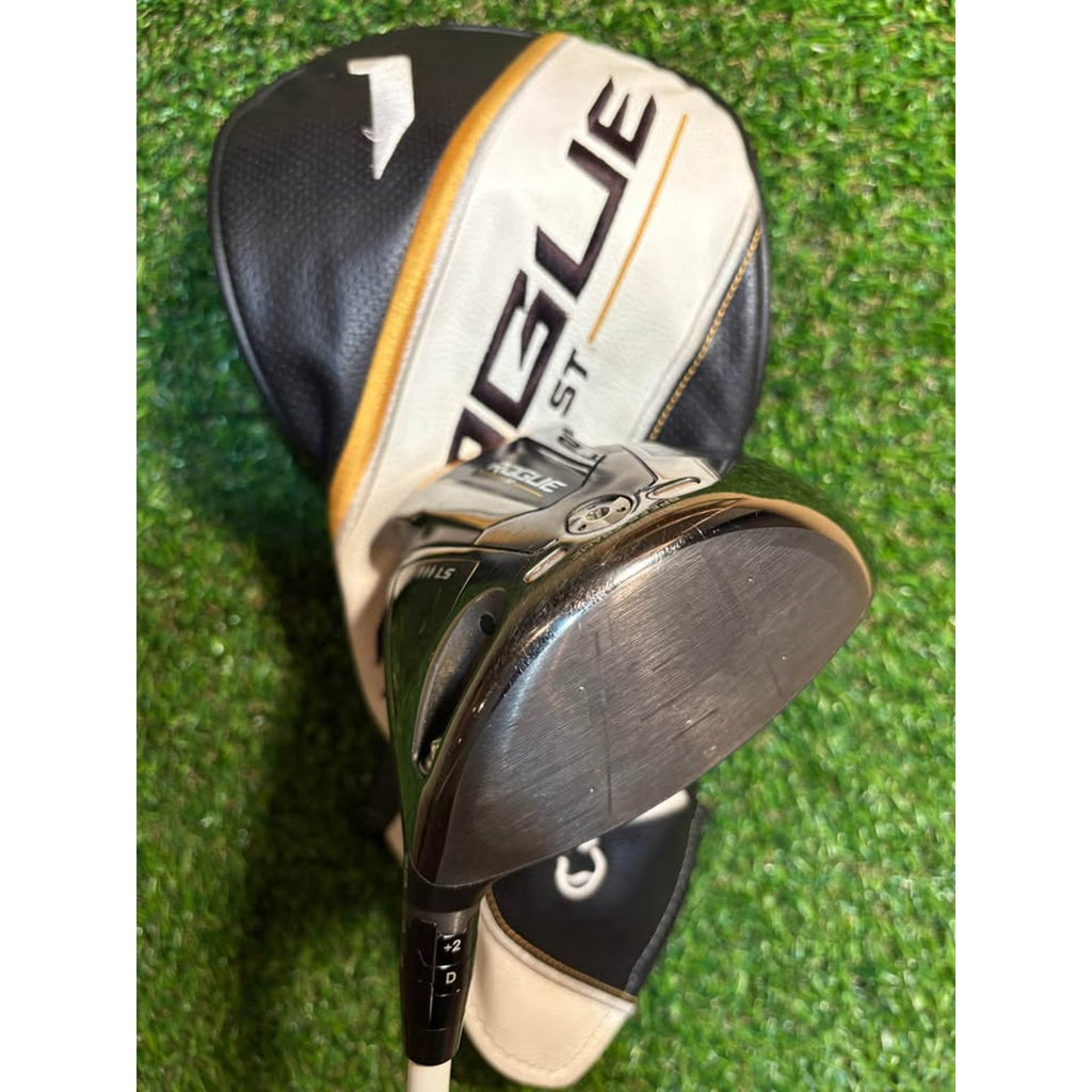 Golf Driver - Callaway Rogue ST Triple Diamond LS 9.0° Stiff Flex KBS TD 40g w HC