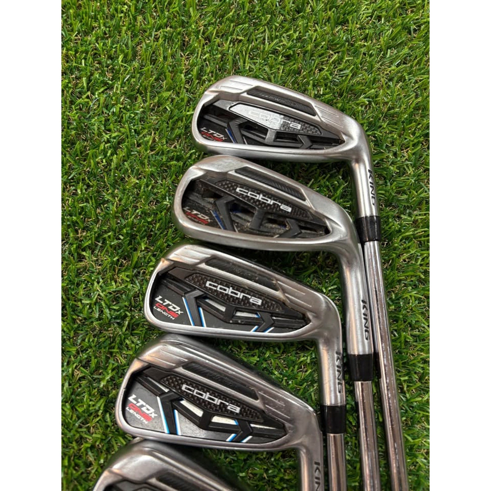 Golf Iron Set - Cobra LTDx One Length 5-PW Stiff KBS Shafts – JPK