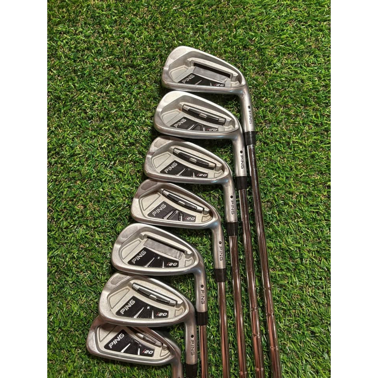 Golf Iron Set - Ping i20 4-PW Stiff Flex Black Dot CFS Steel – JPK